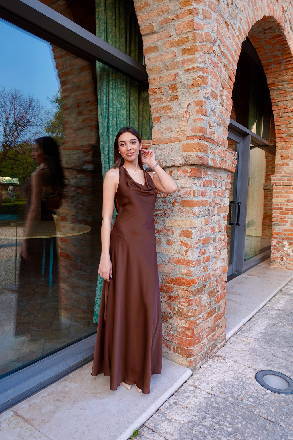 Abito Martina Marrone