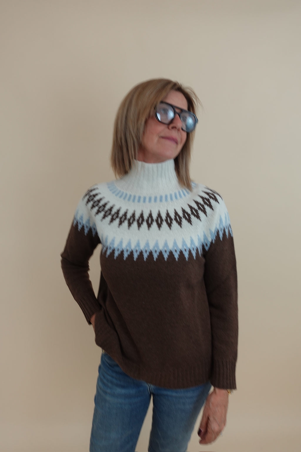 Maglione Ortisei Marrone