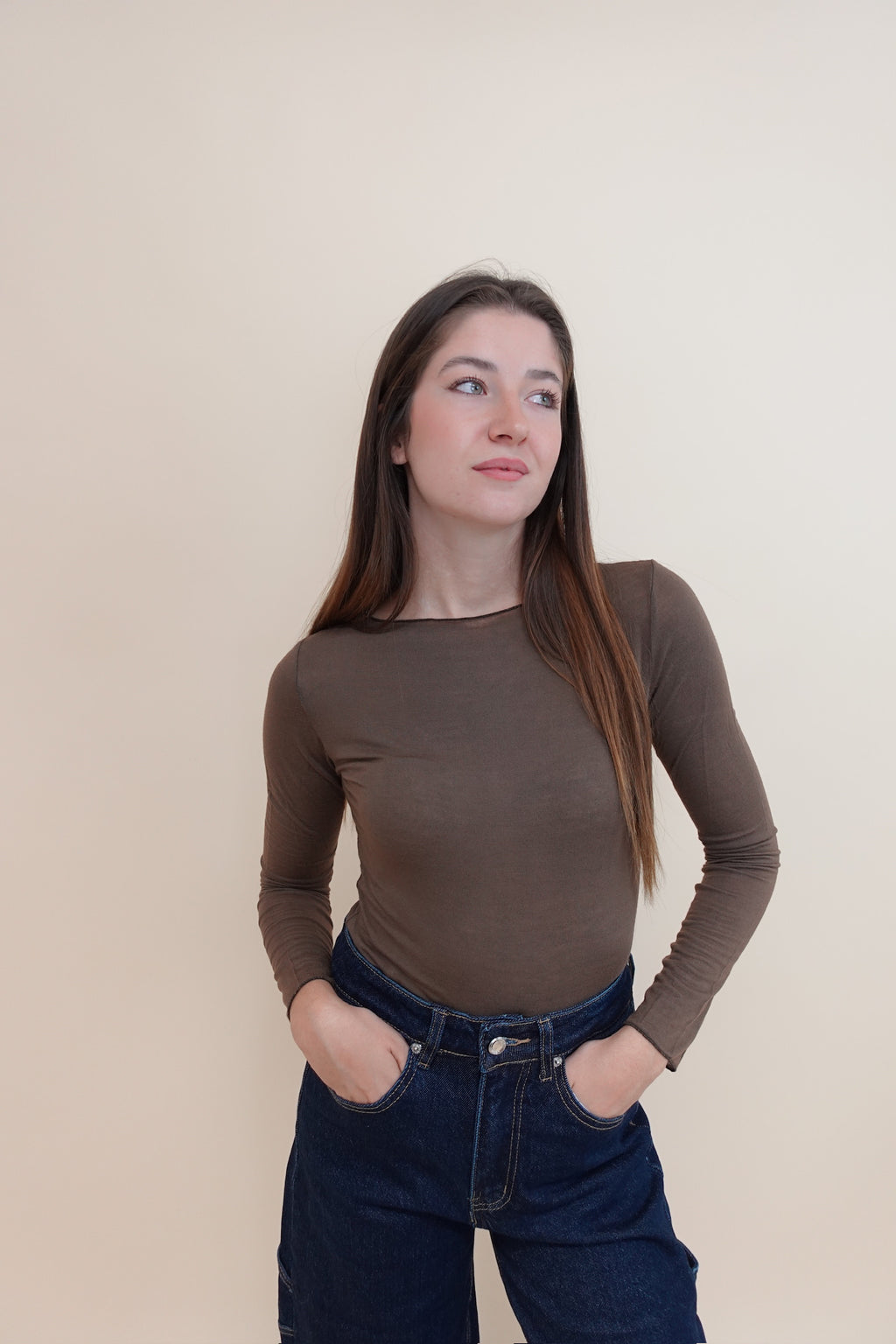 Maglia Everyday Marrone