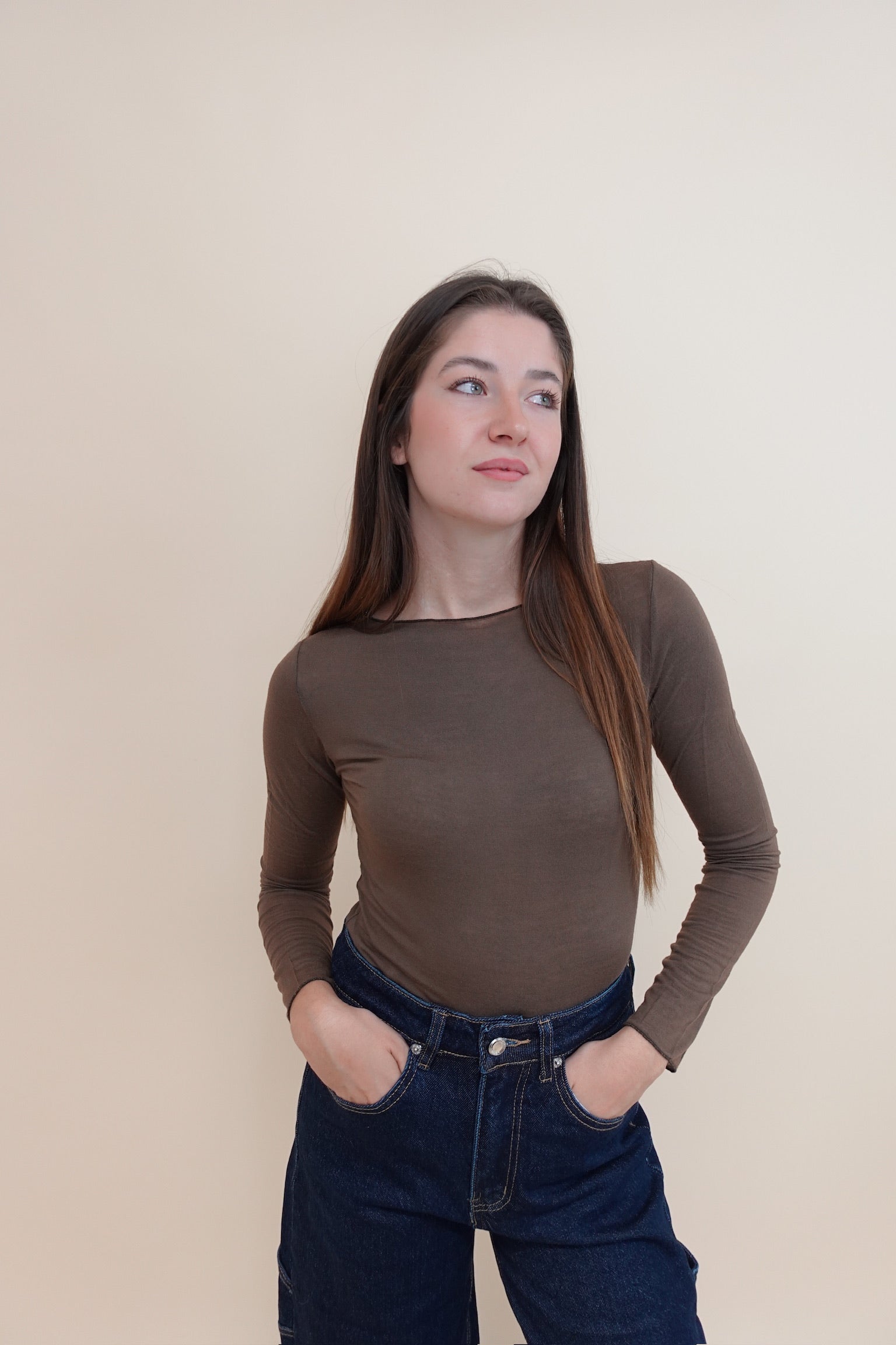 Maglia Everyday Marrone