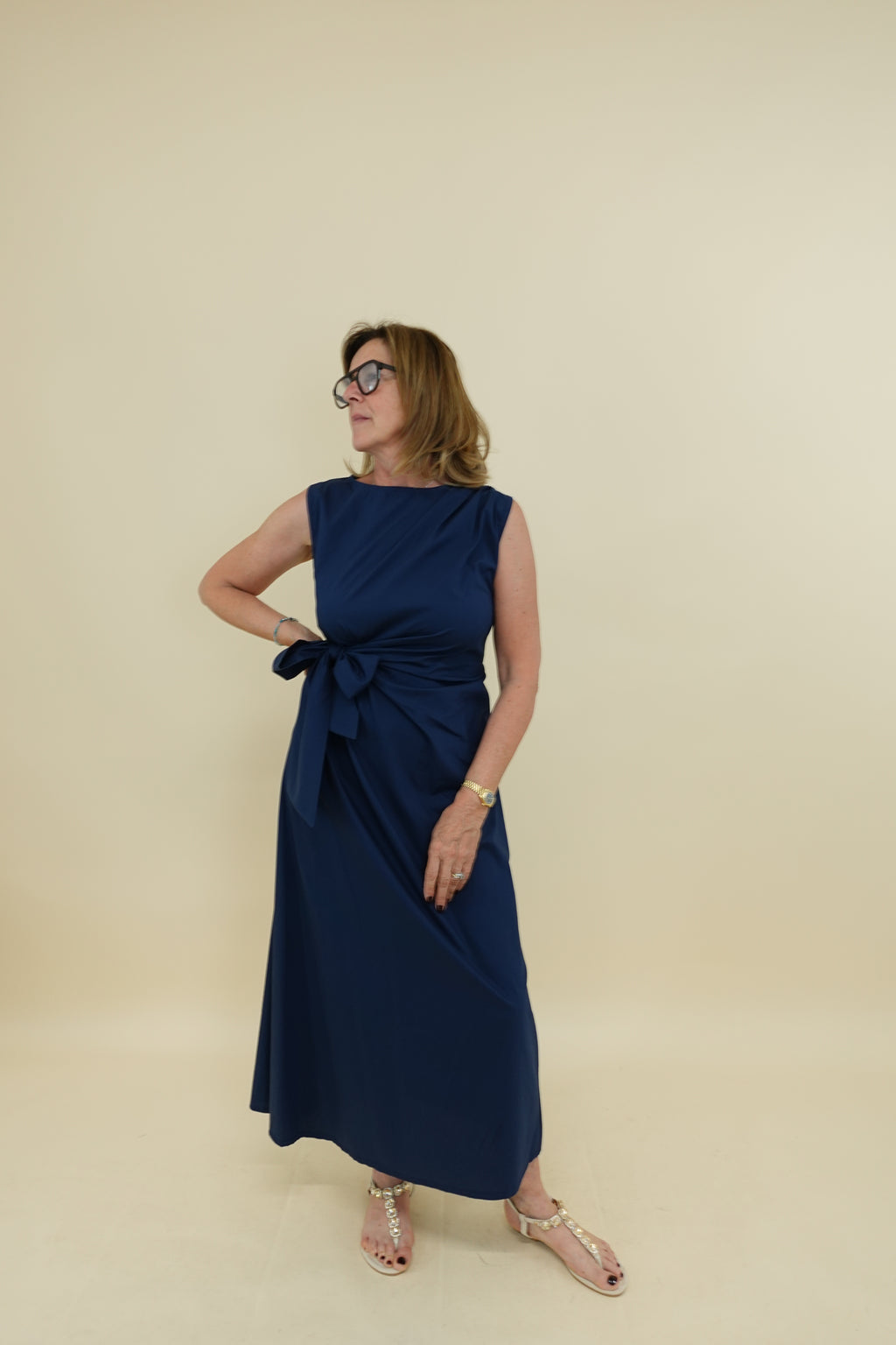 Abito Sabrina Blu