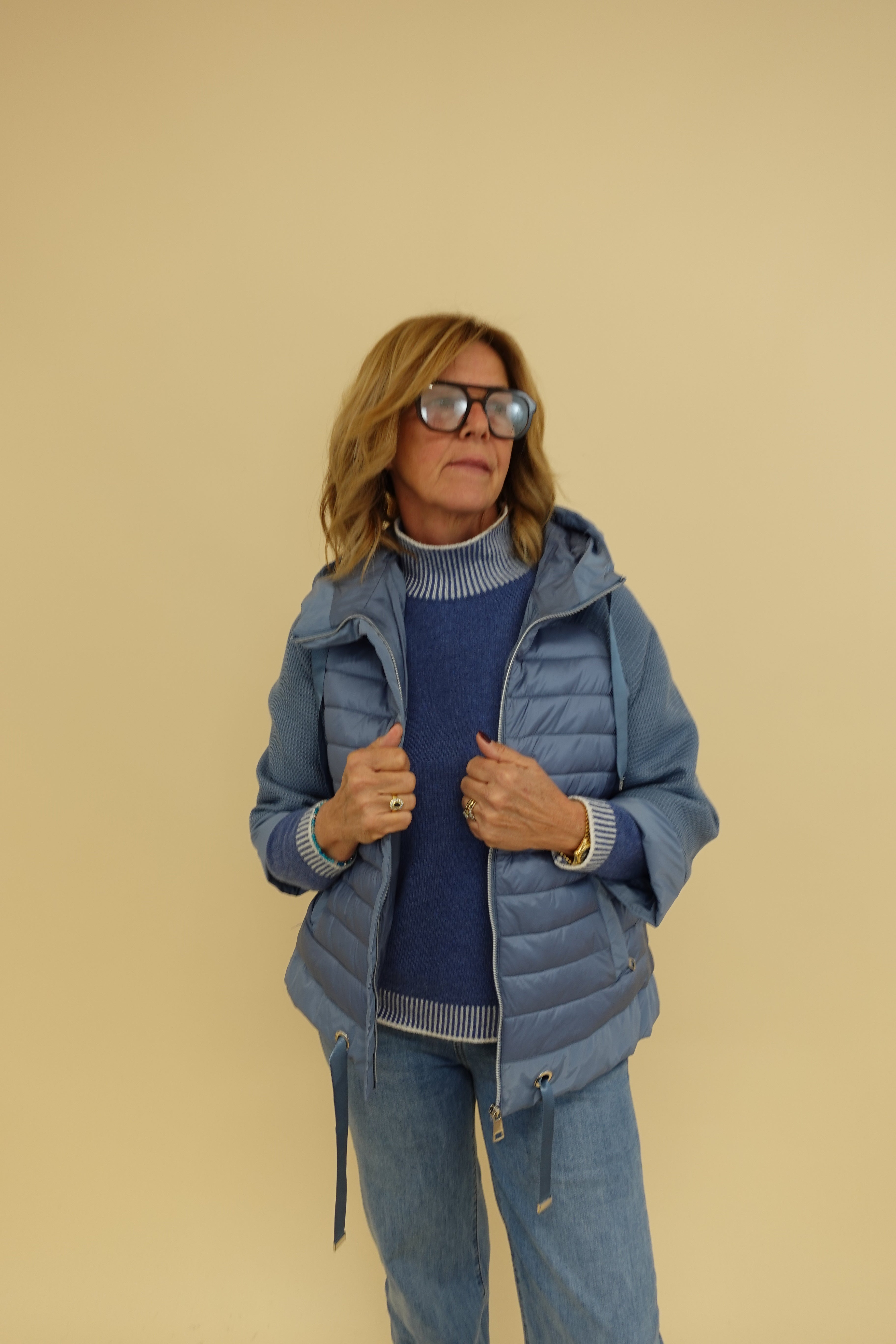 Piumino Giovanna Blu Jeans