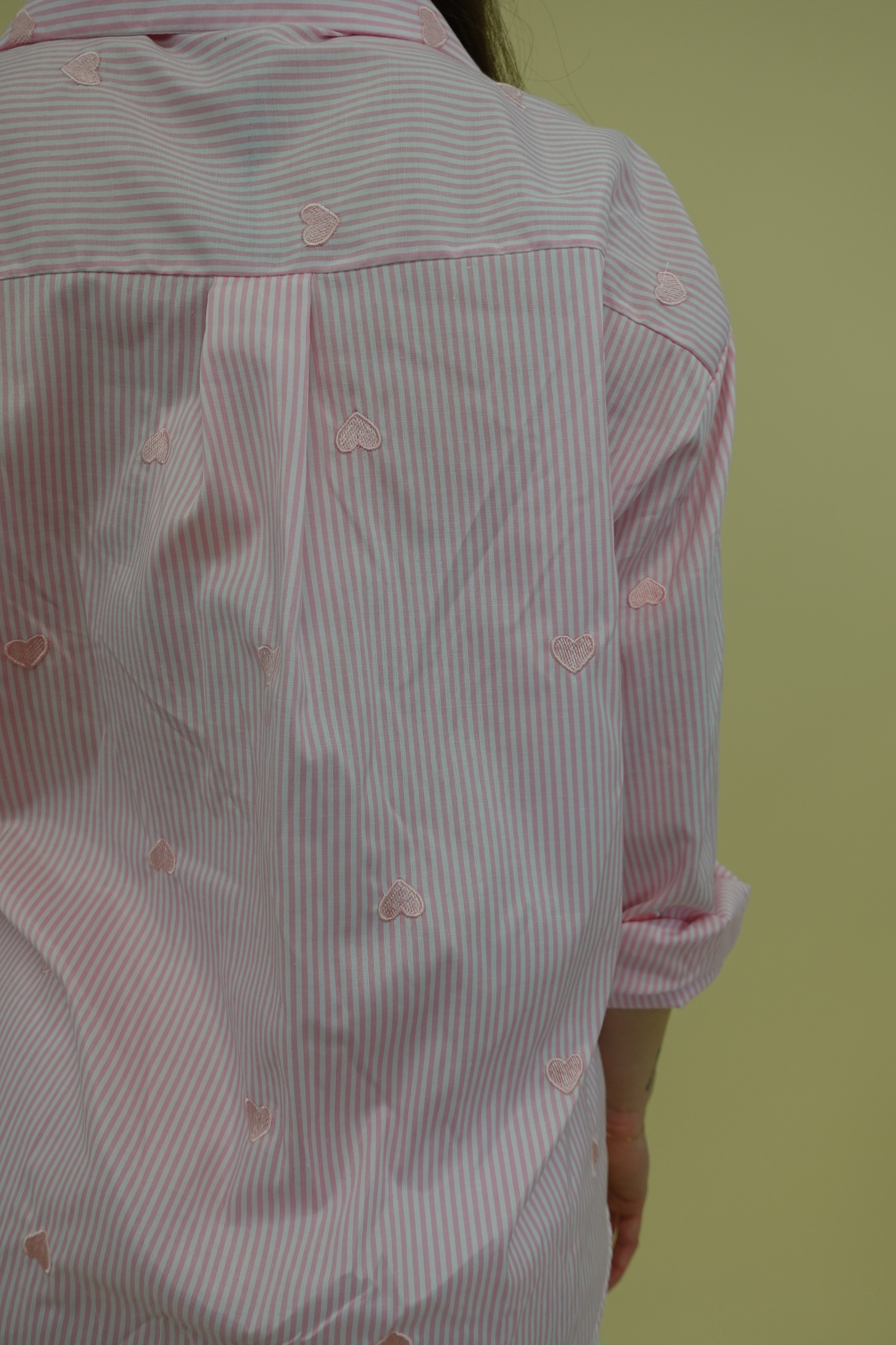 Camicia Cuore Rosa
