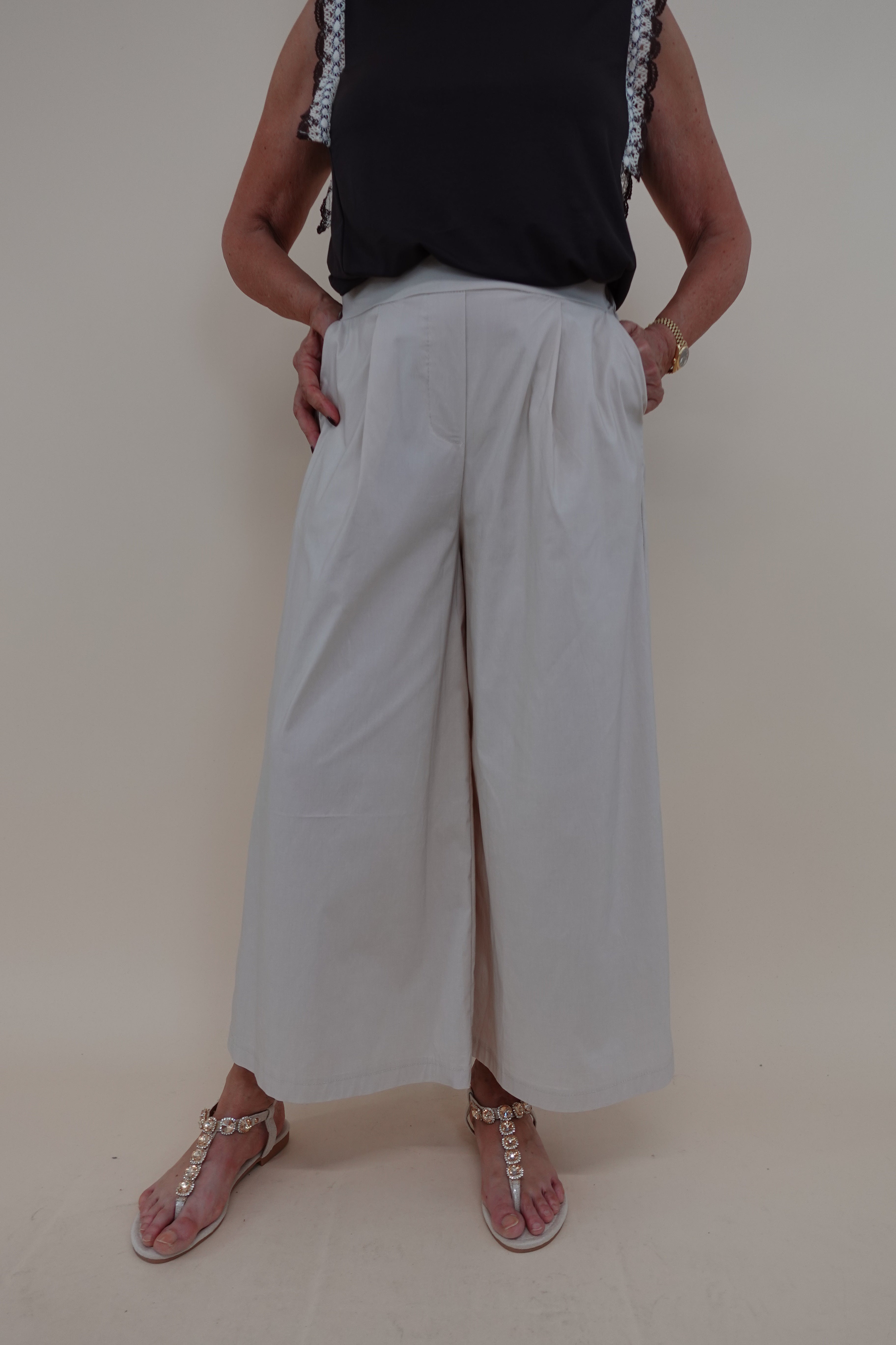 Pantalone Adriana Beige