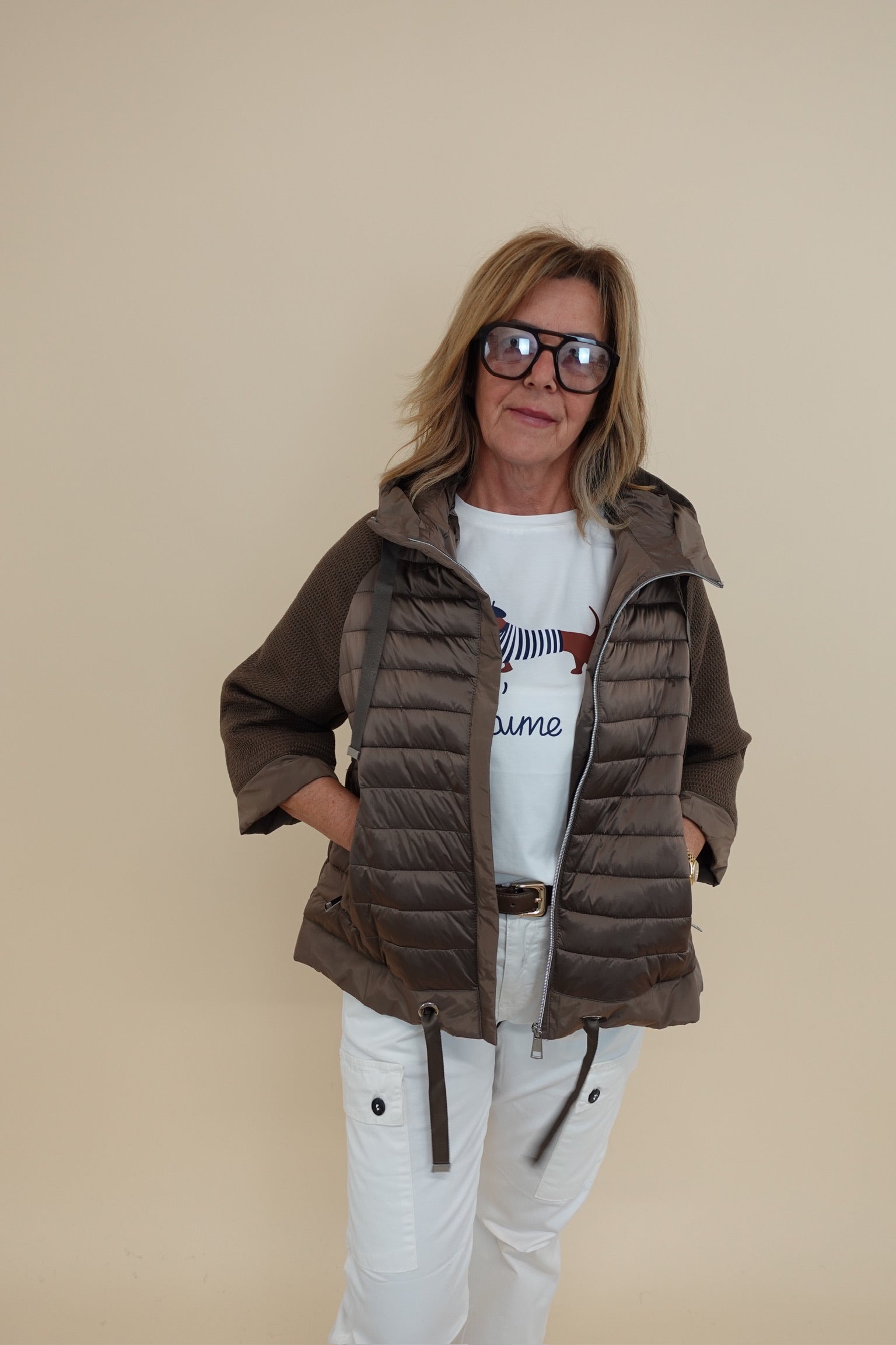 Piumino Giovanna Tabacco