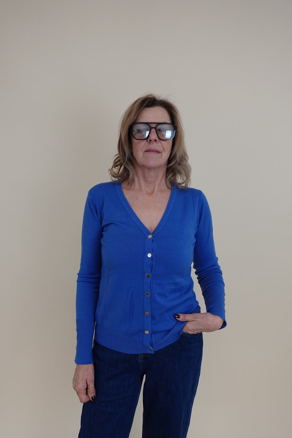 Cardigan Spring Azzurro