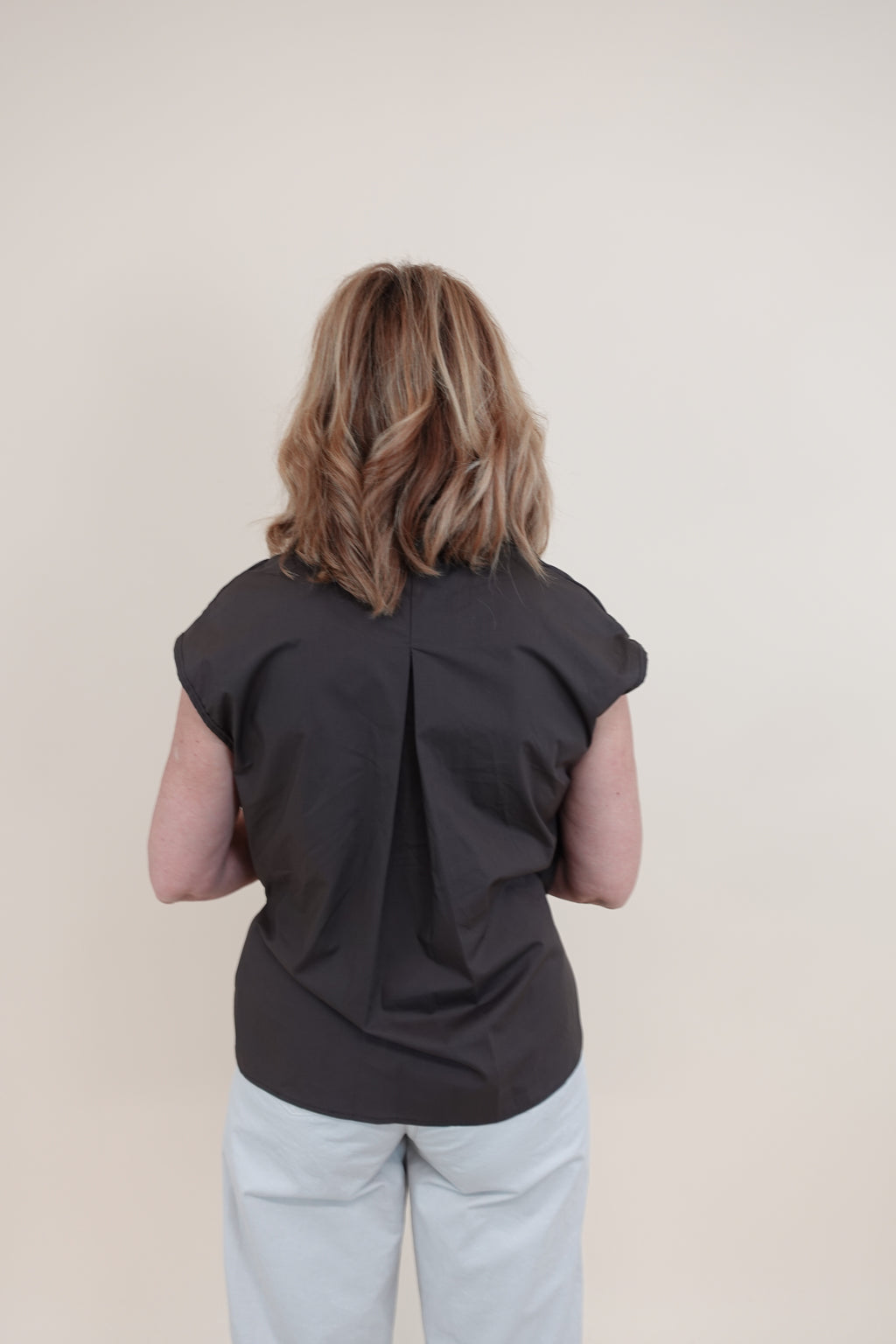 Camicia Nicole Marrone