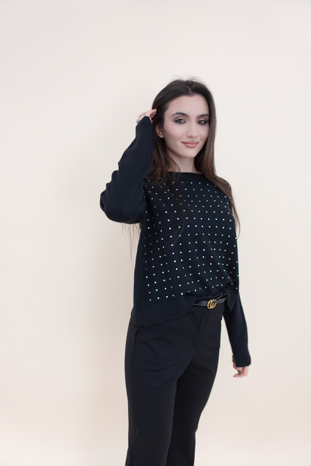 Maglione Samuela Nero