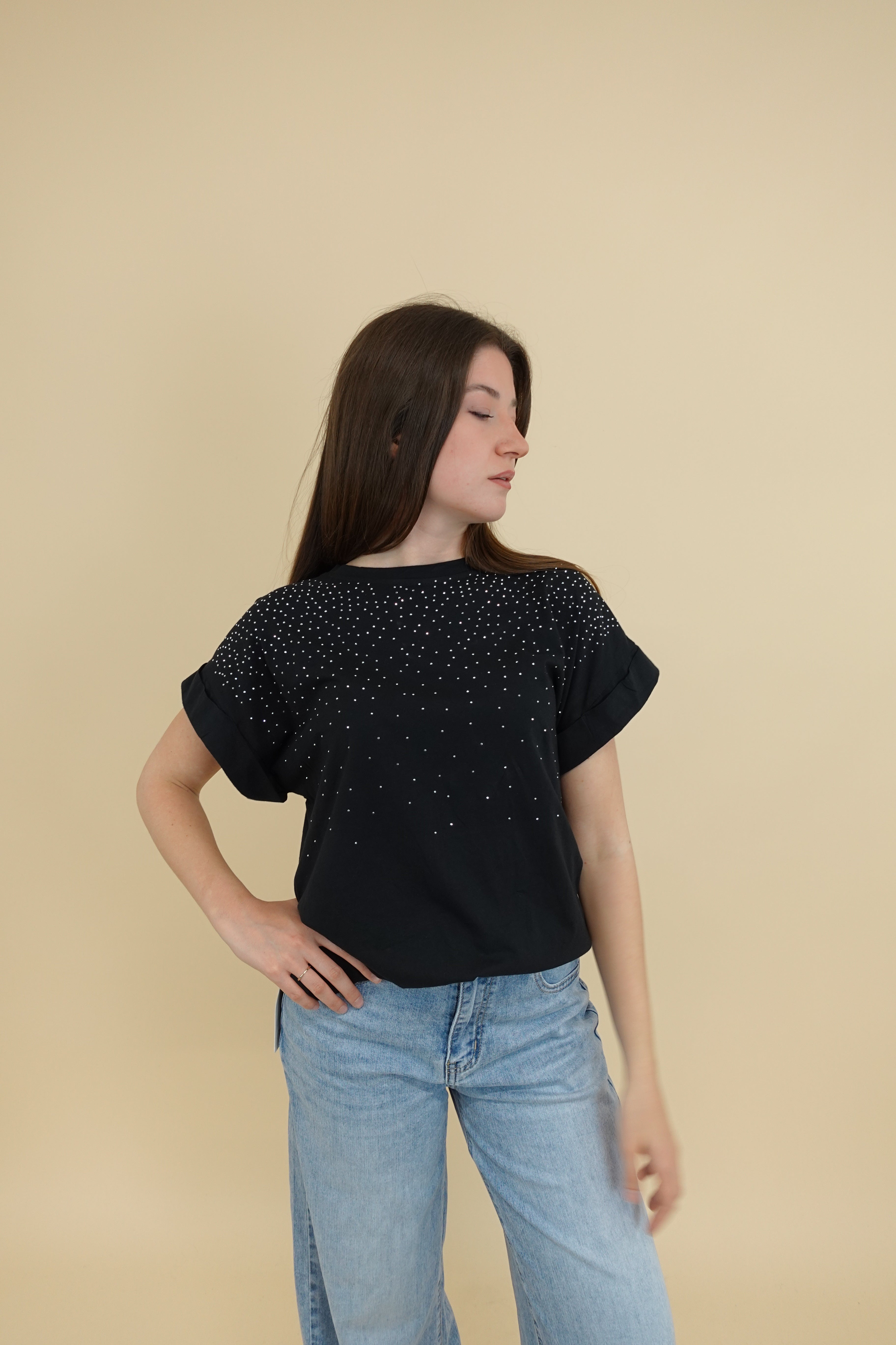 T-shirt Brillo Nera