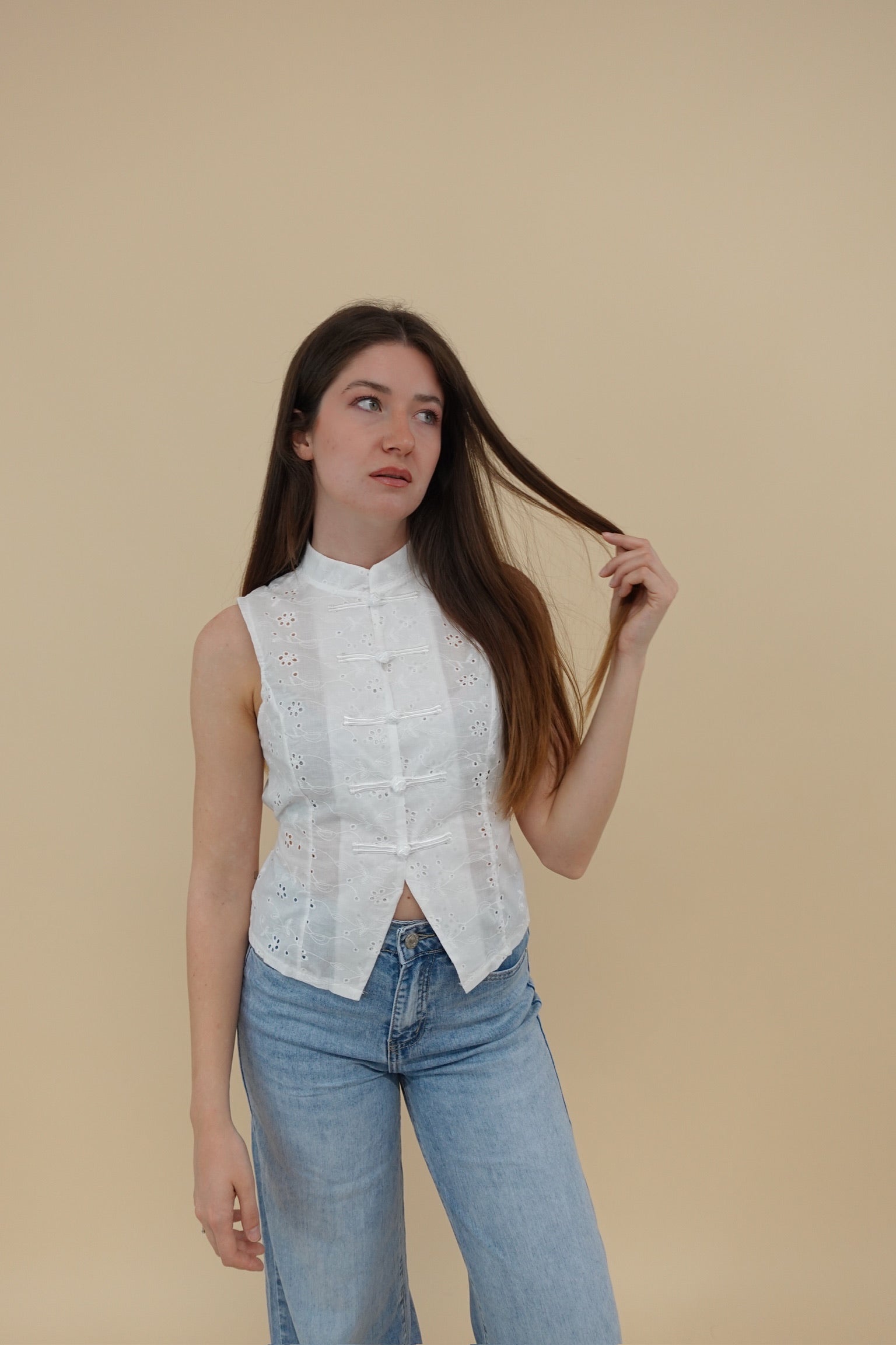 Camicia Oriental Bianca