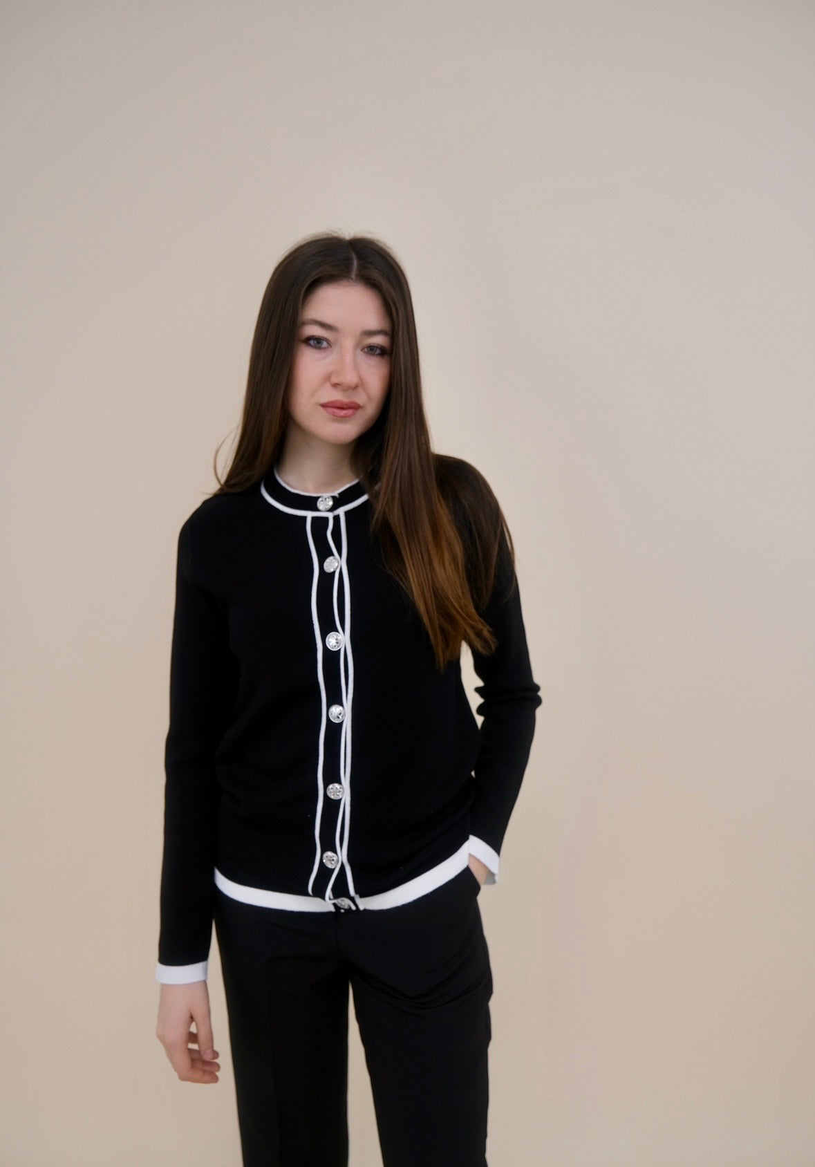 Cardigan Monique Nero