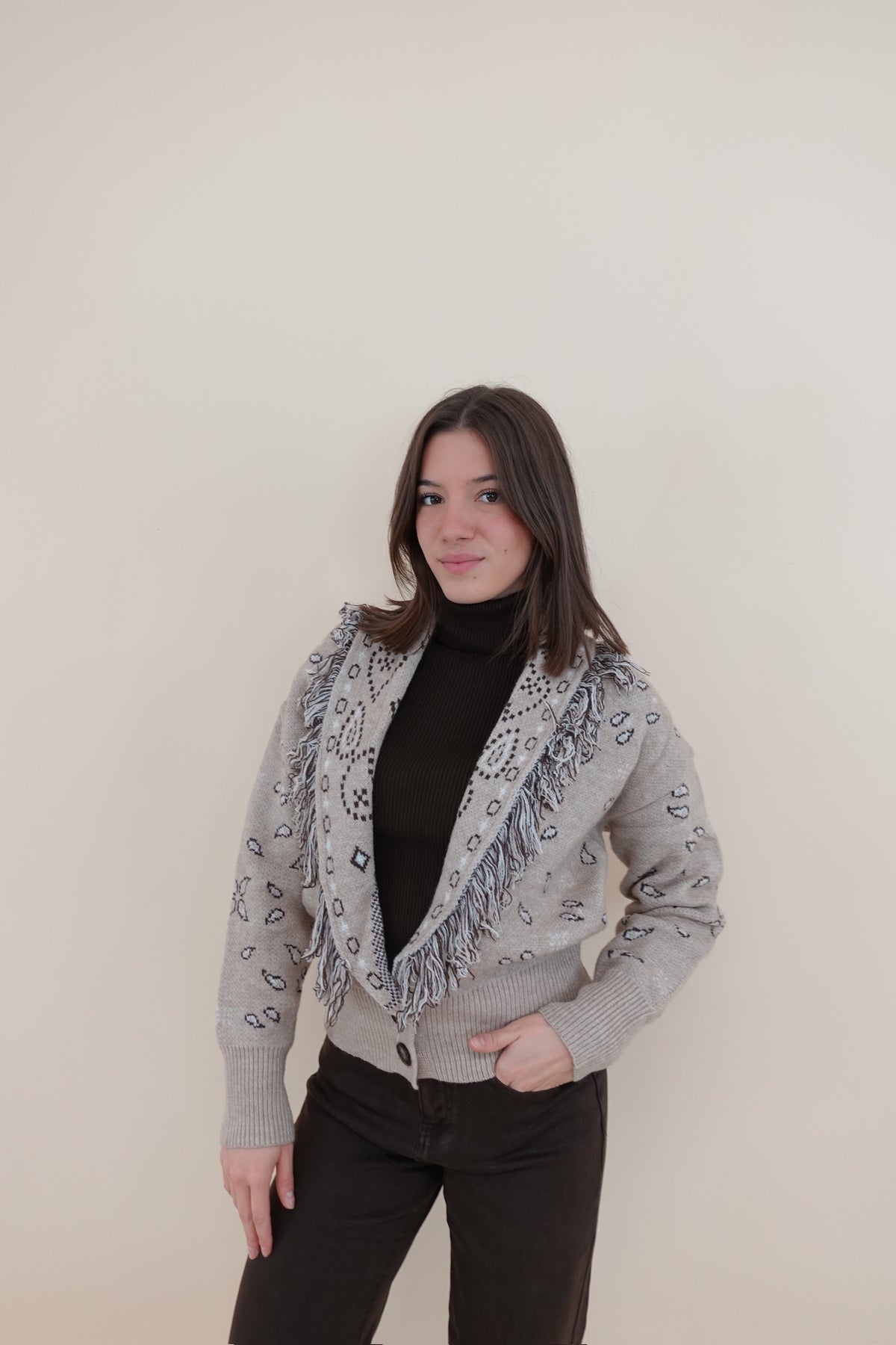 Cardigan Aosta Beige