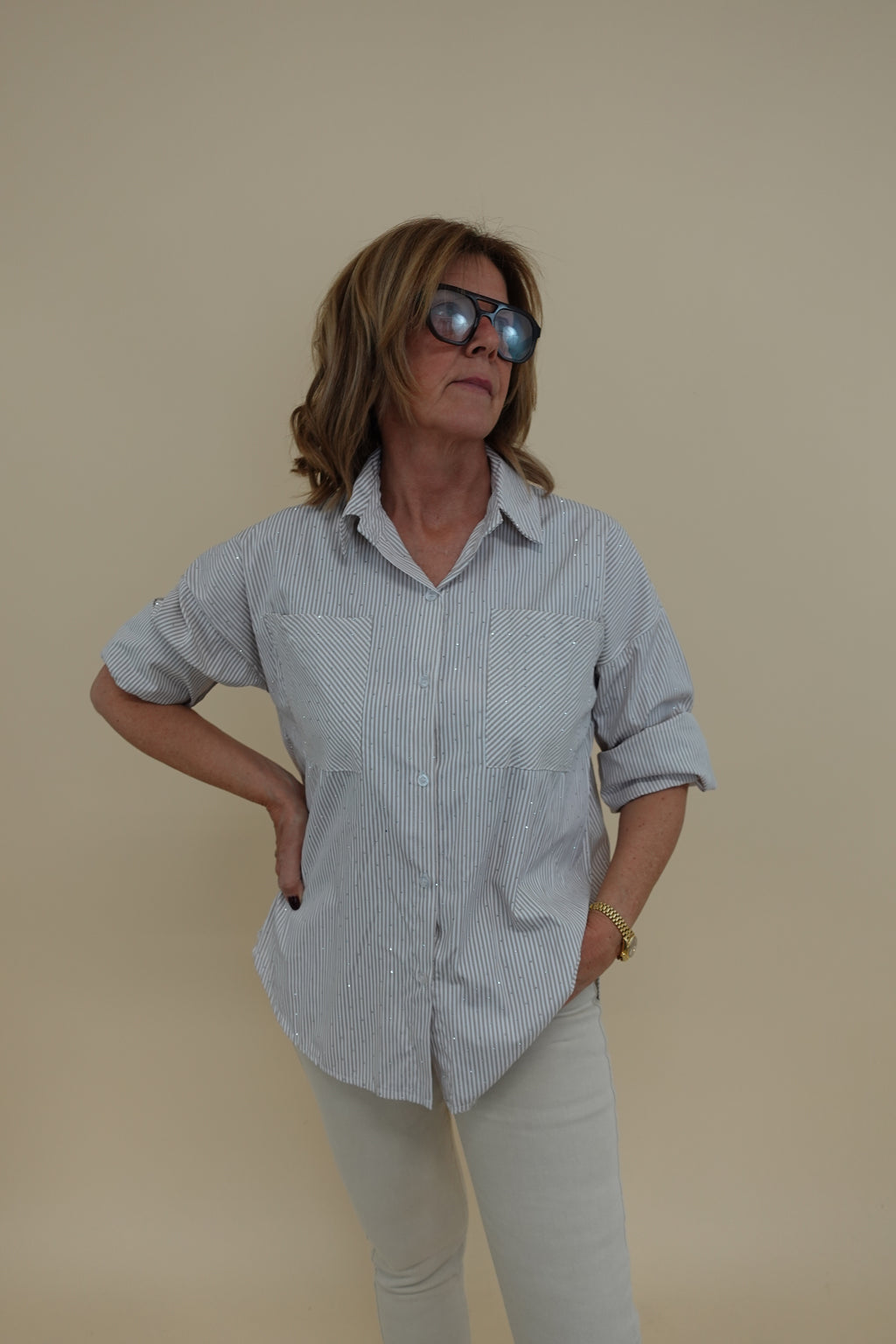 Camicia Spark Beige