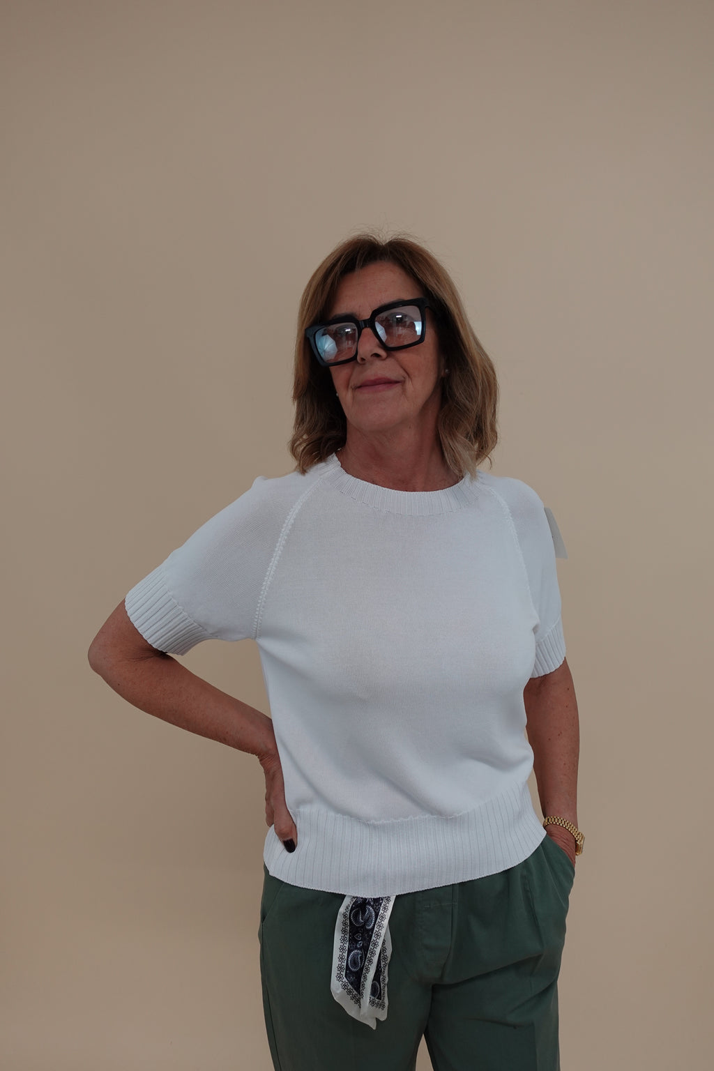 Maglia Monica Bianco