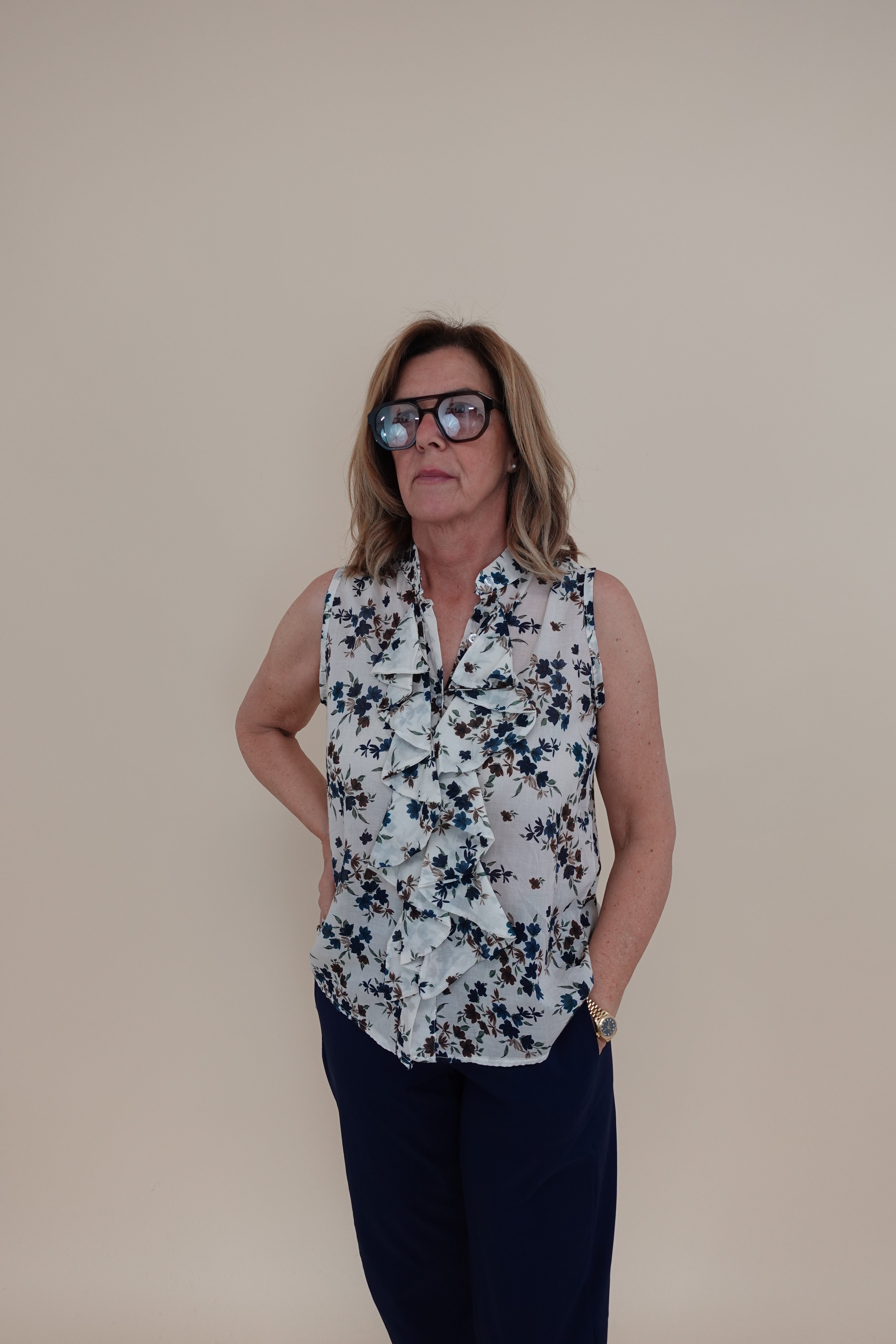 Camicia Luciana Blu