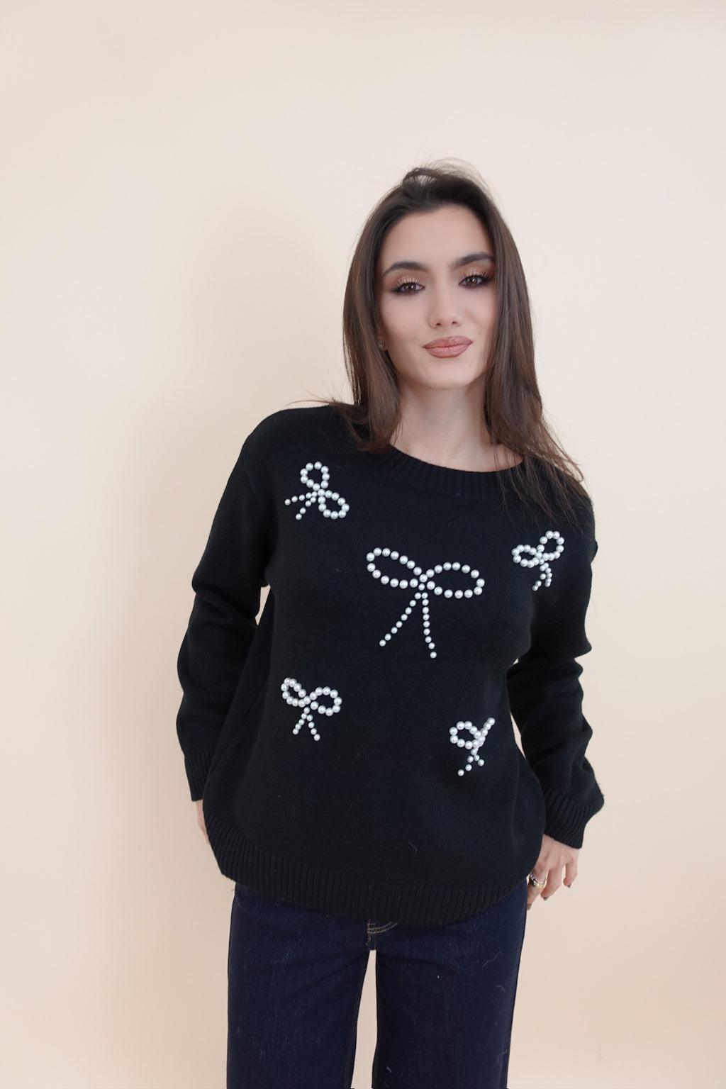 Maglione Grazia Nero