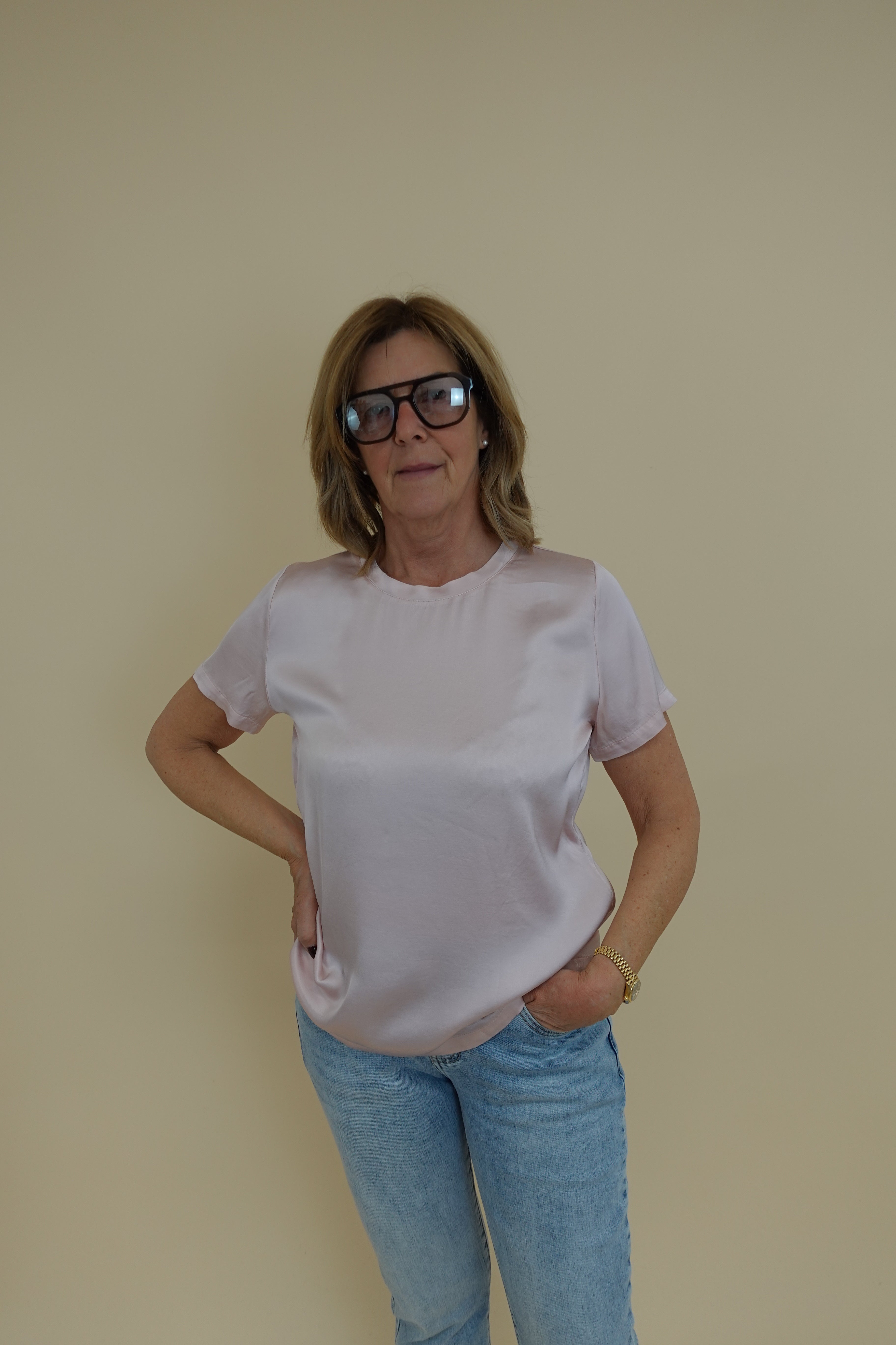Maglia Satin Rosa