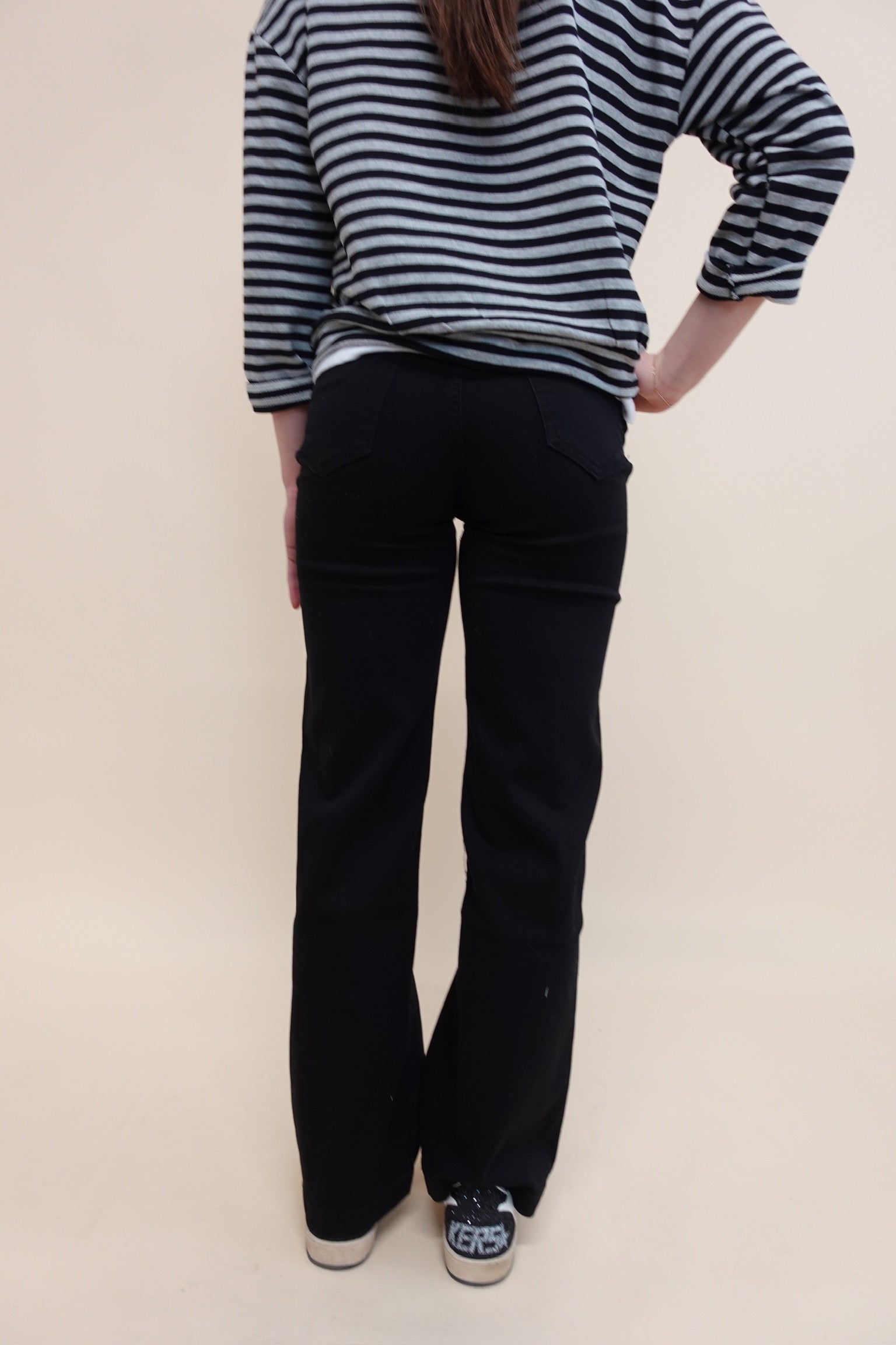 Jeans Palazzo Black