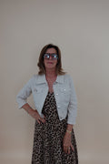 Giacca Crop Beige