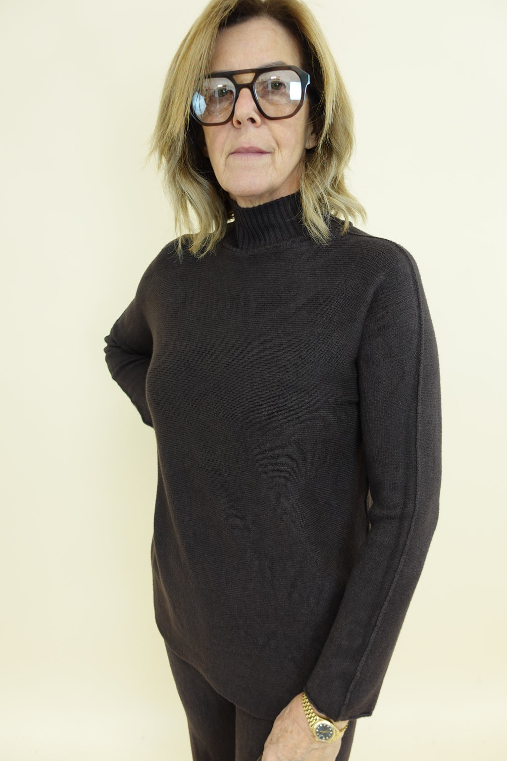 Completo Lupo marrone