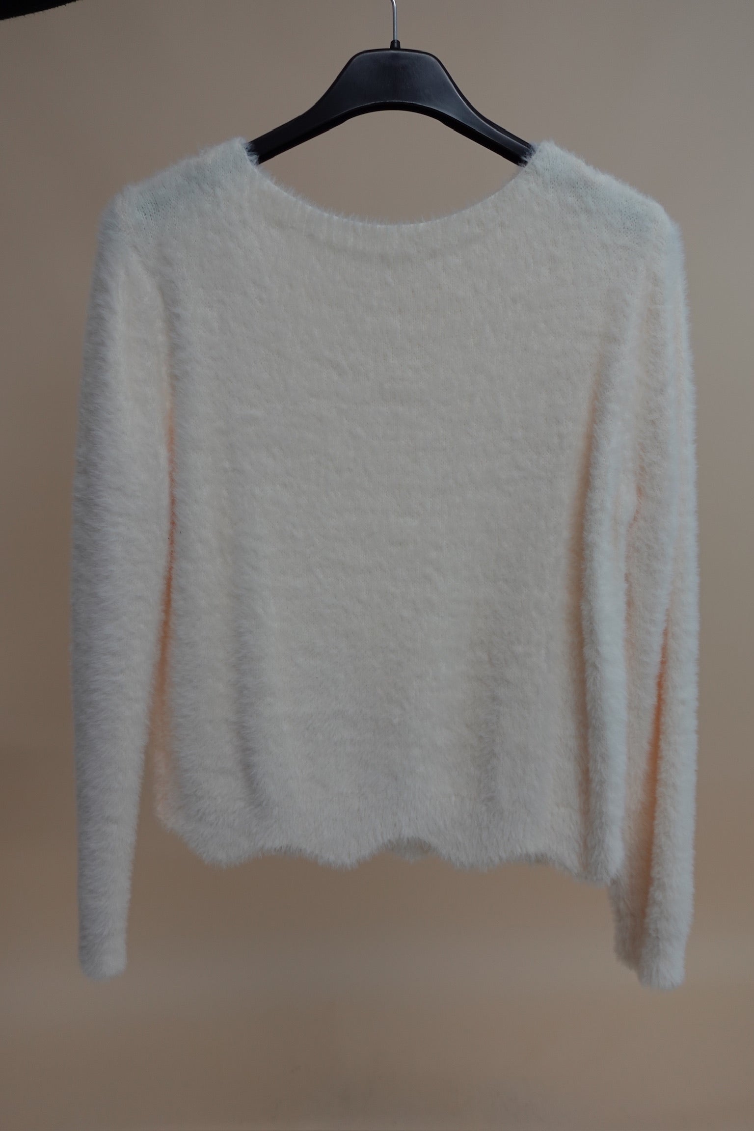 Maglione Zig Zag Bianco