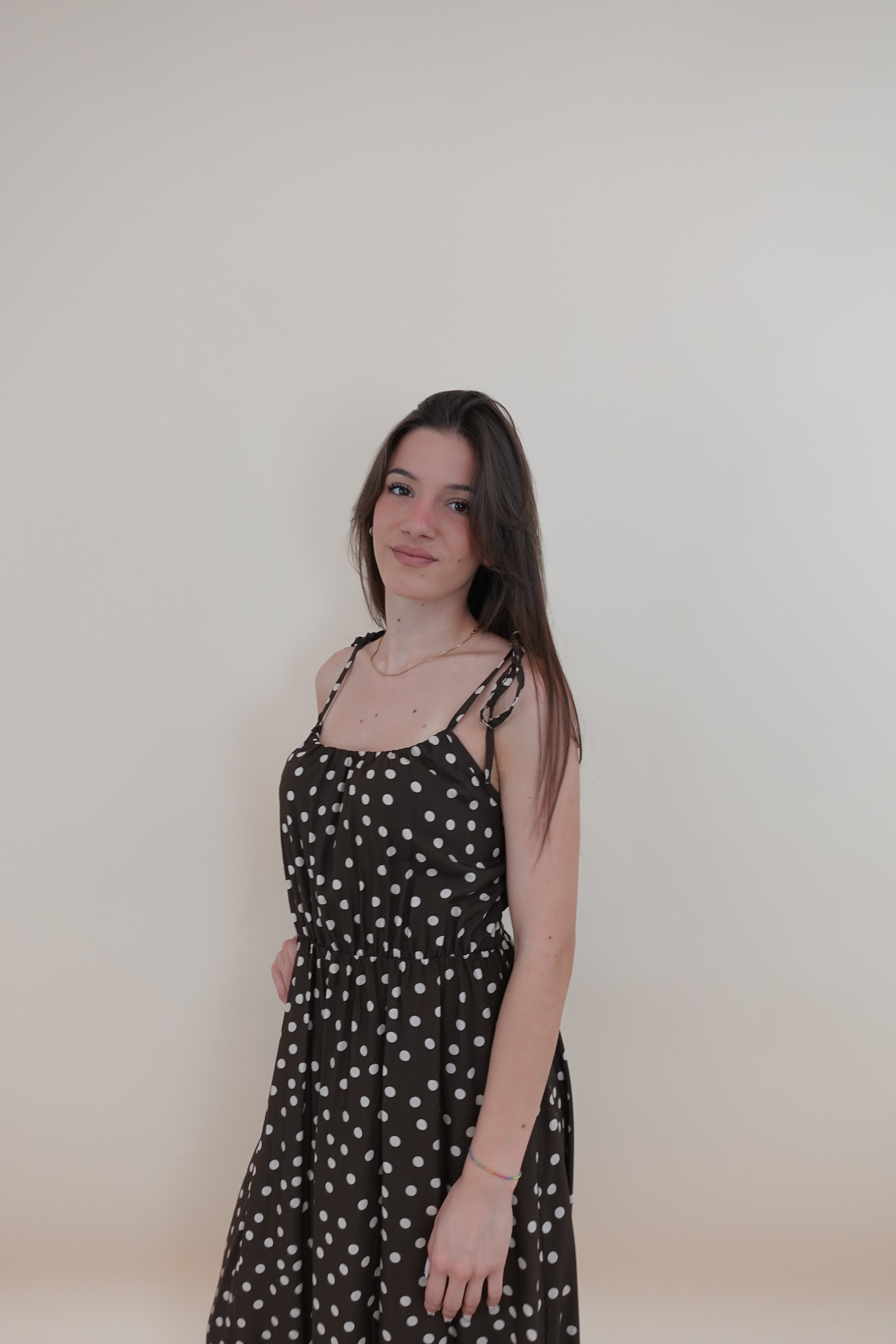 Abito Princess Pois