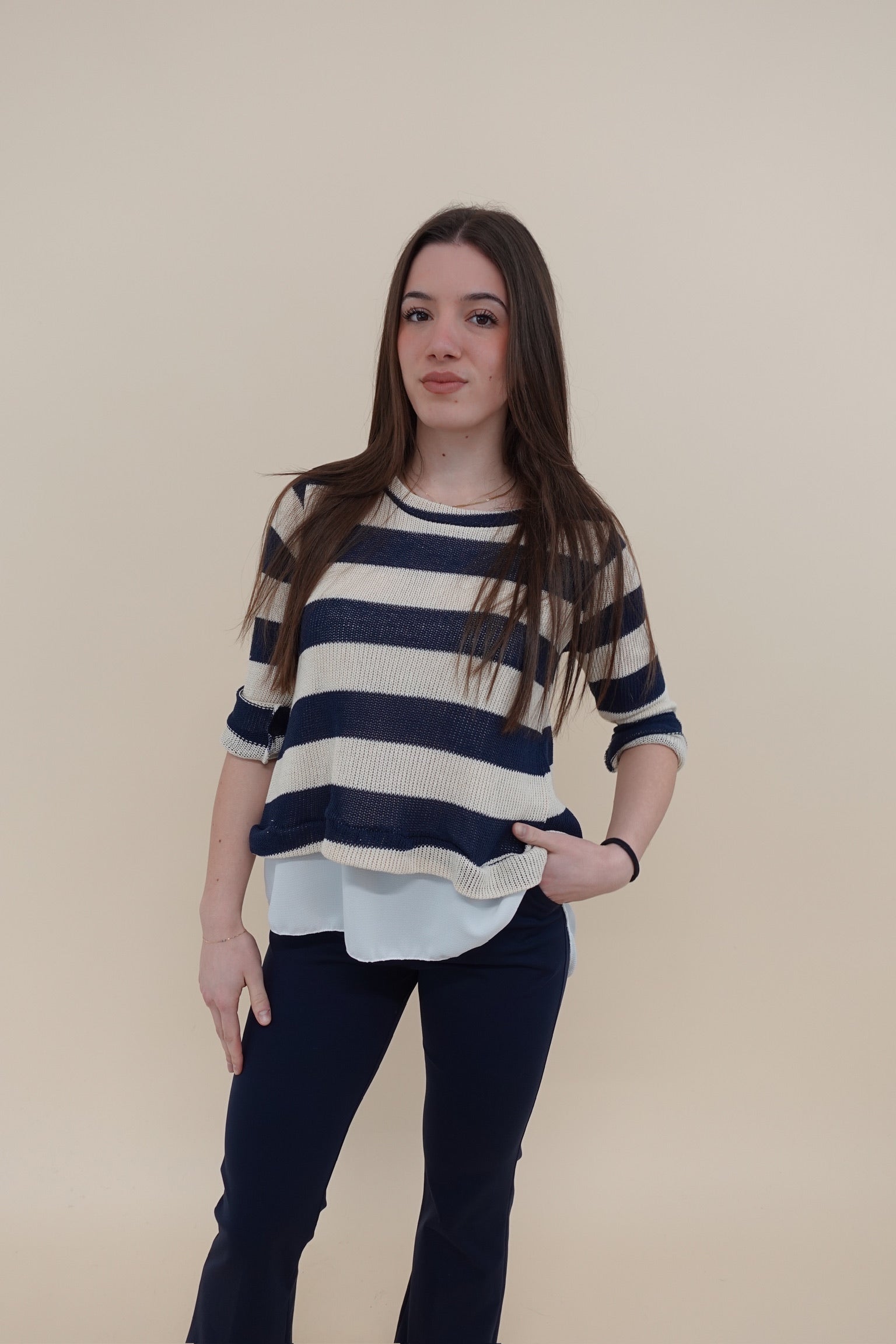 Maglia Marilena Blu