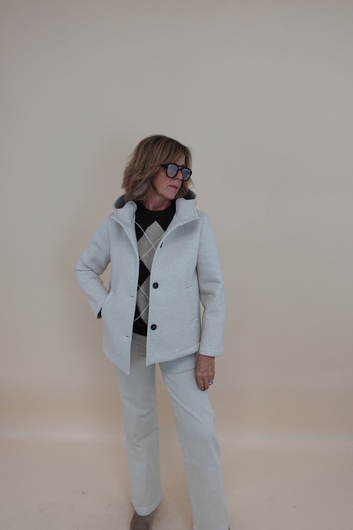 Giacca Simona Panna