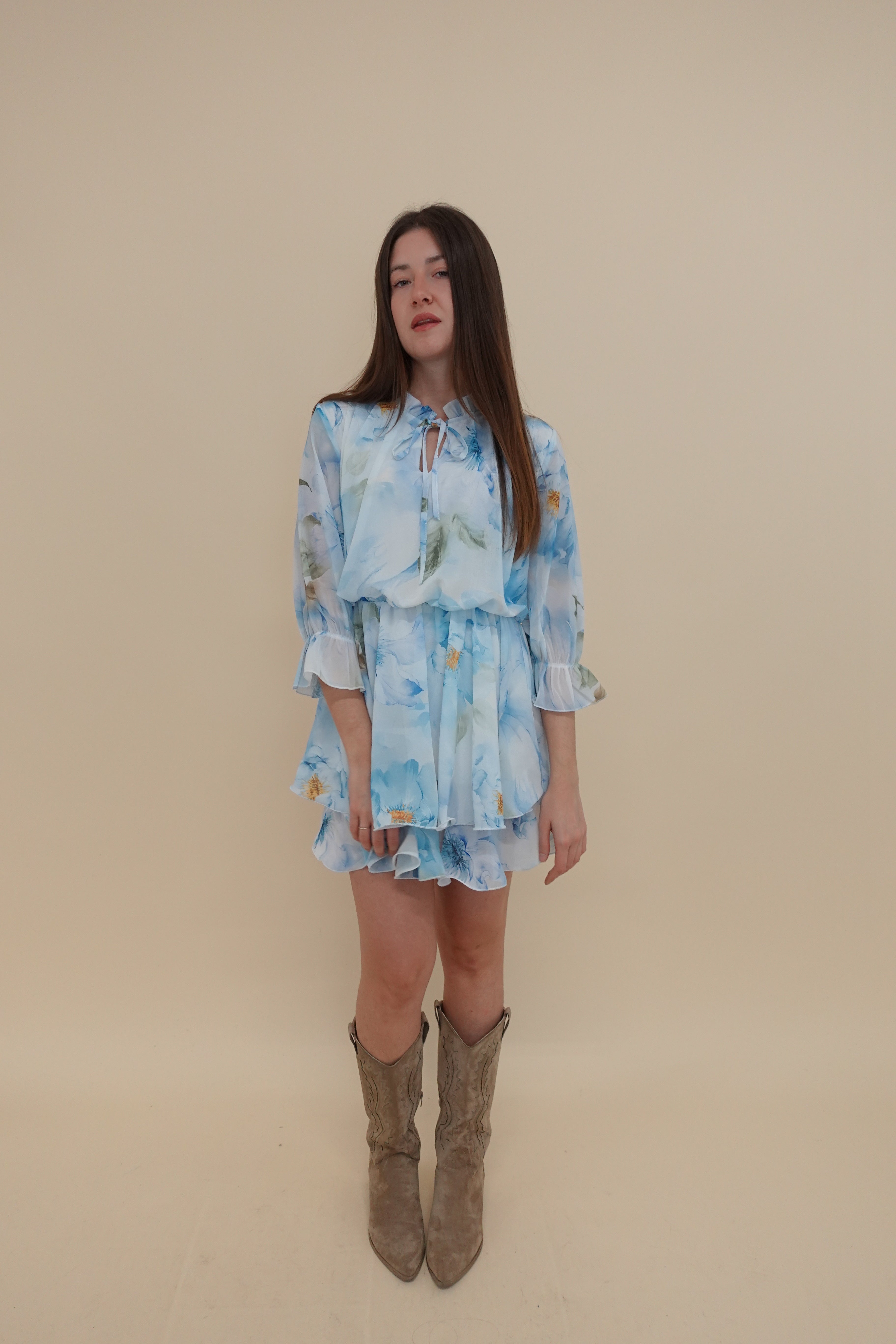 Abito Primavera Azzurro