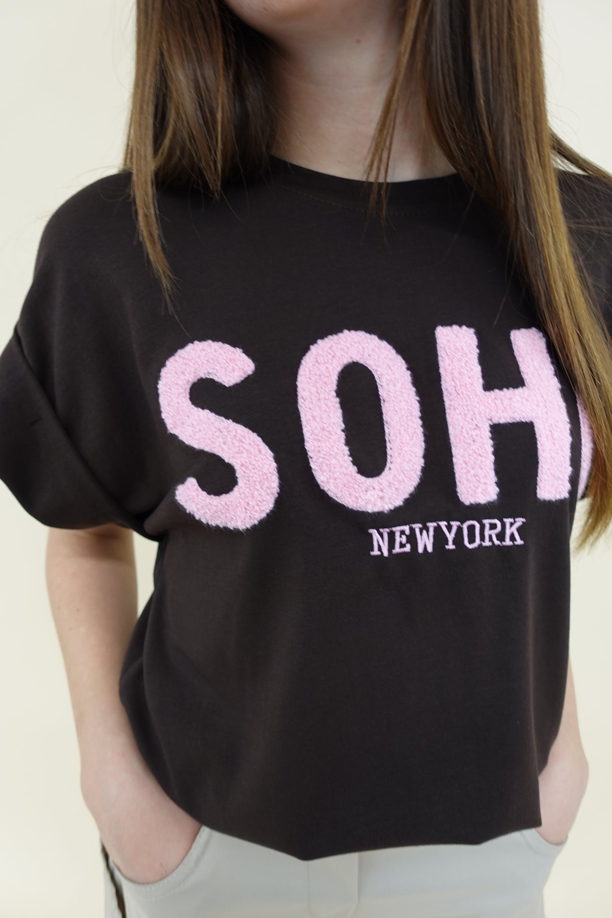 T-Shirt Soho Marrone