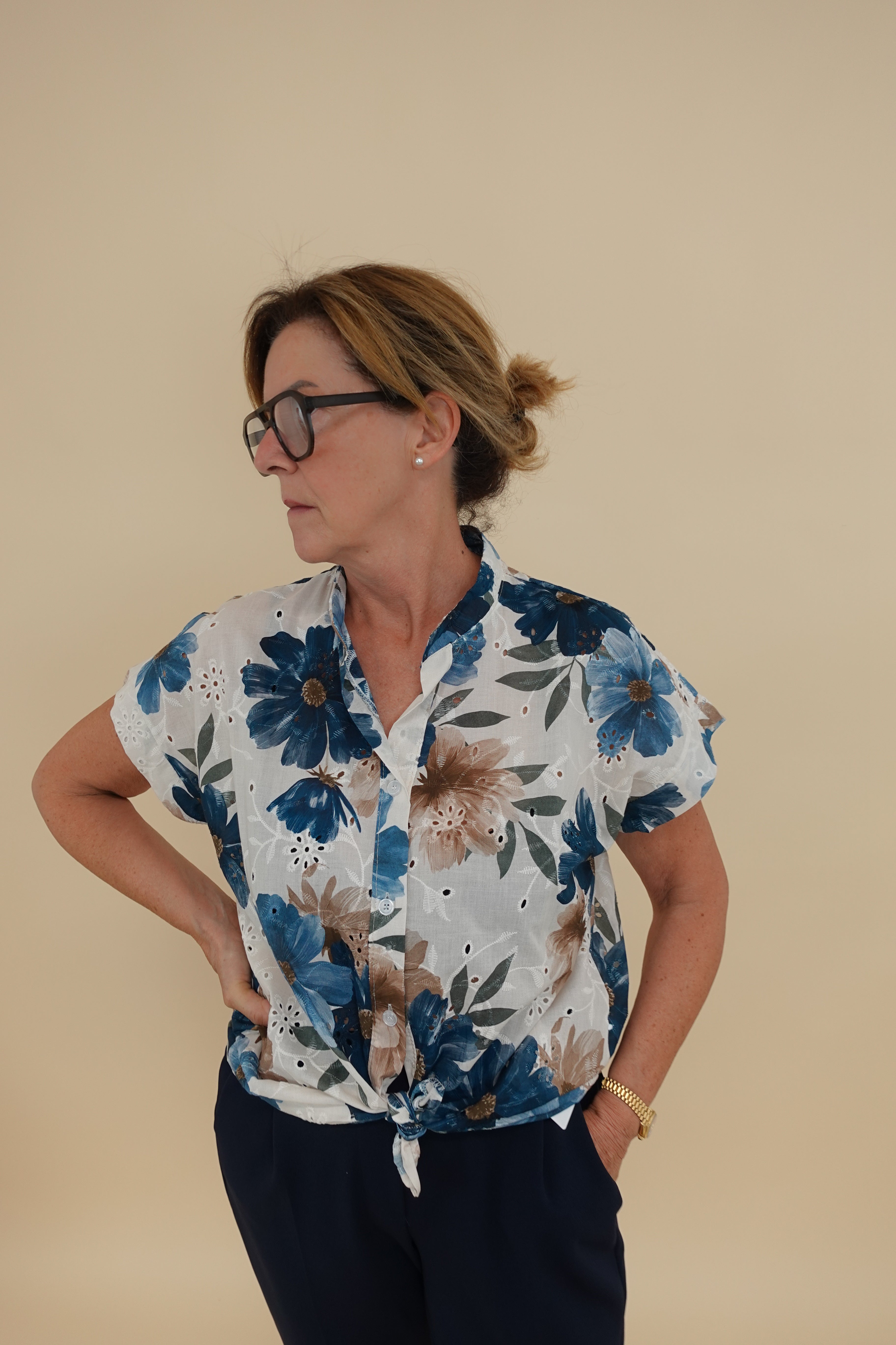 Camicia Vanessa Blu