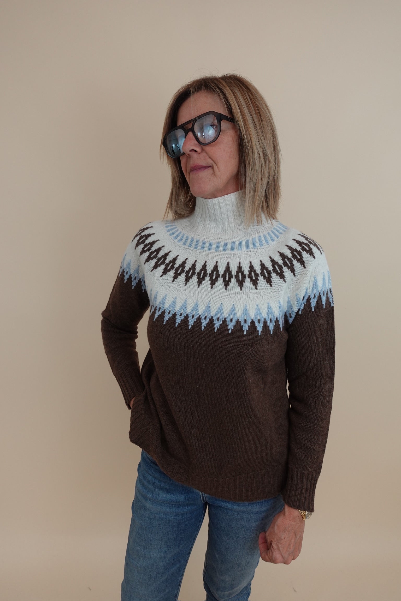 Maglione Ortisei Marrone