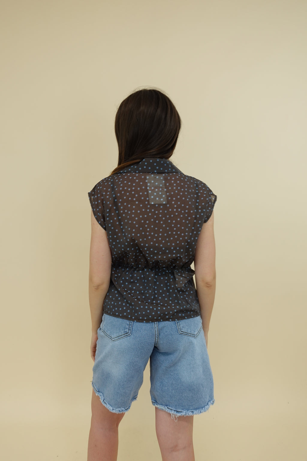 Camicia Fiocco Pois