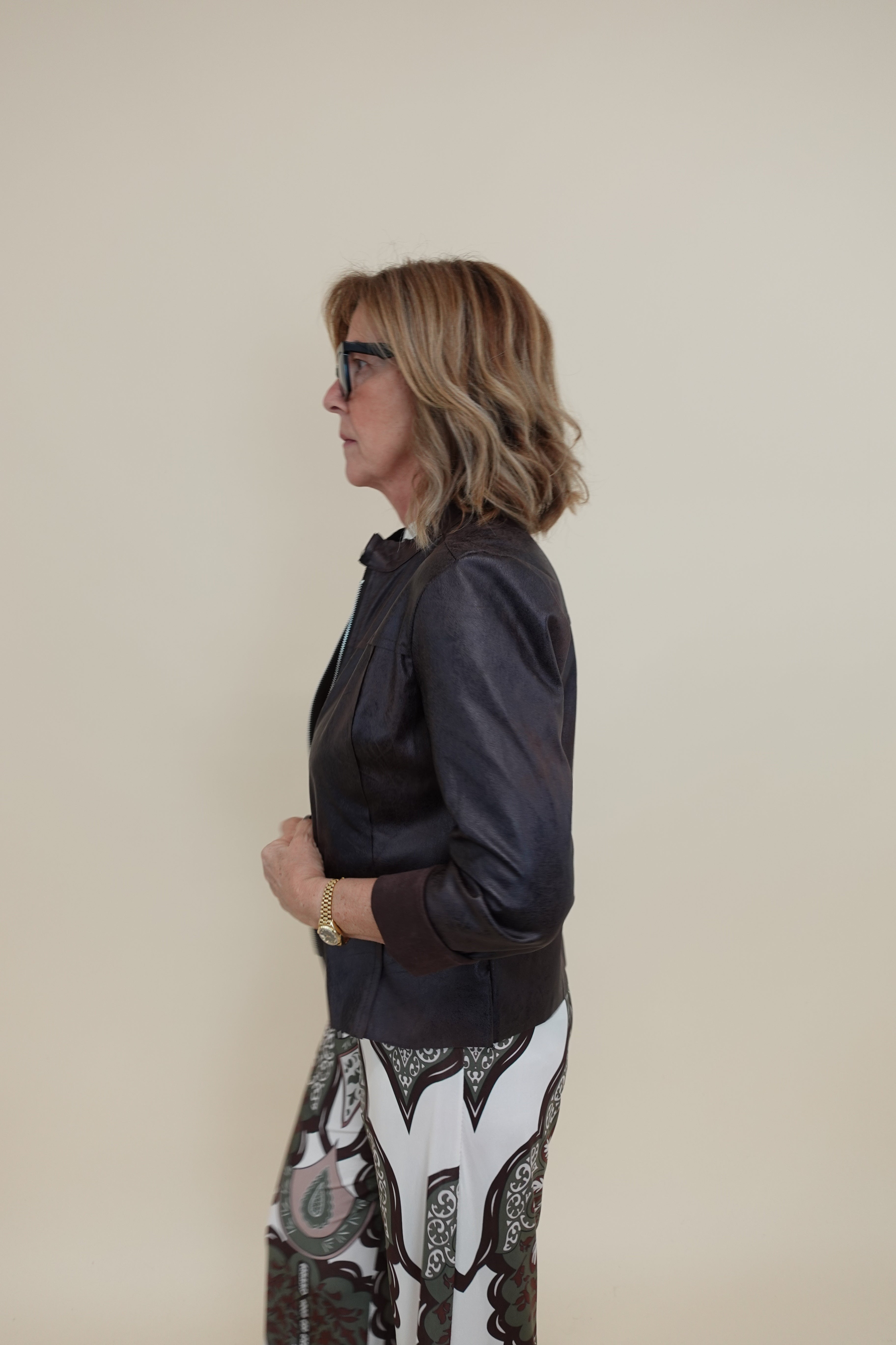 Giacca Elena Marrone