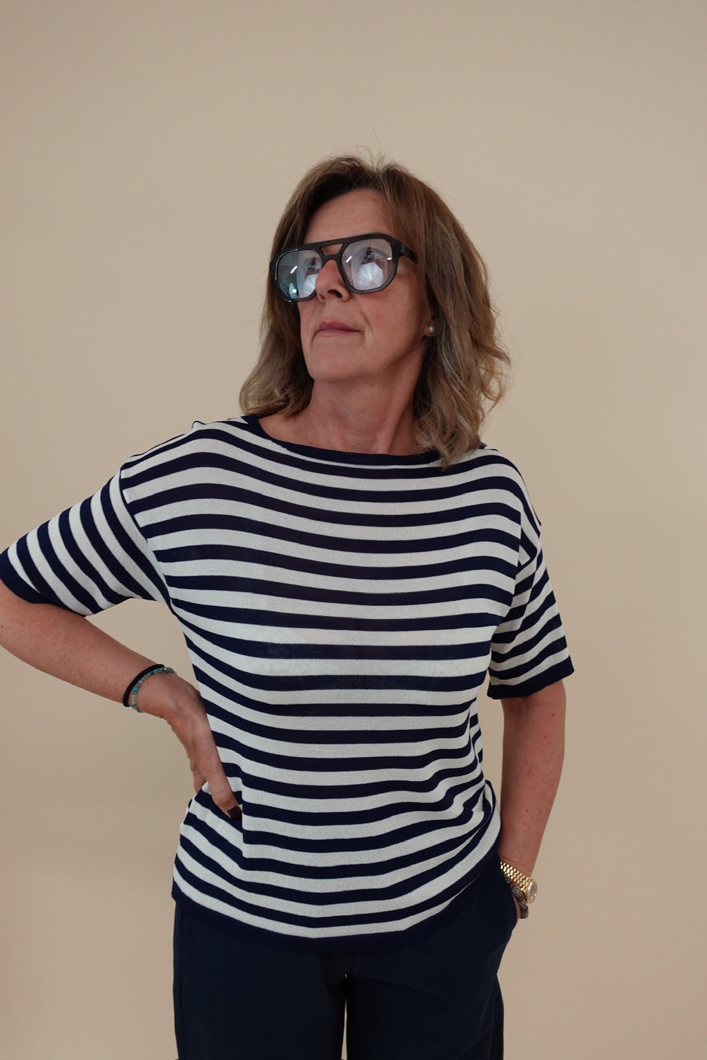 Maglia Line Blu