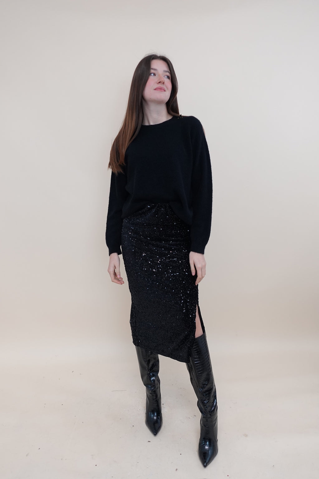 Gonna Longuette Black