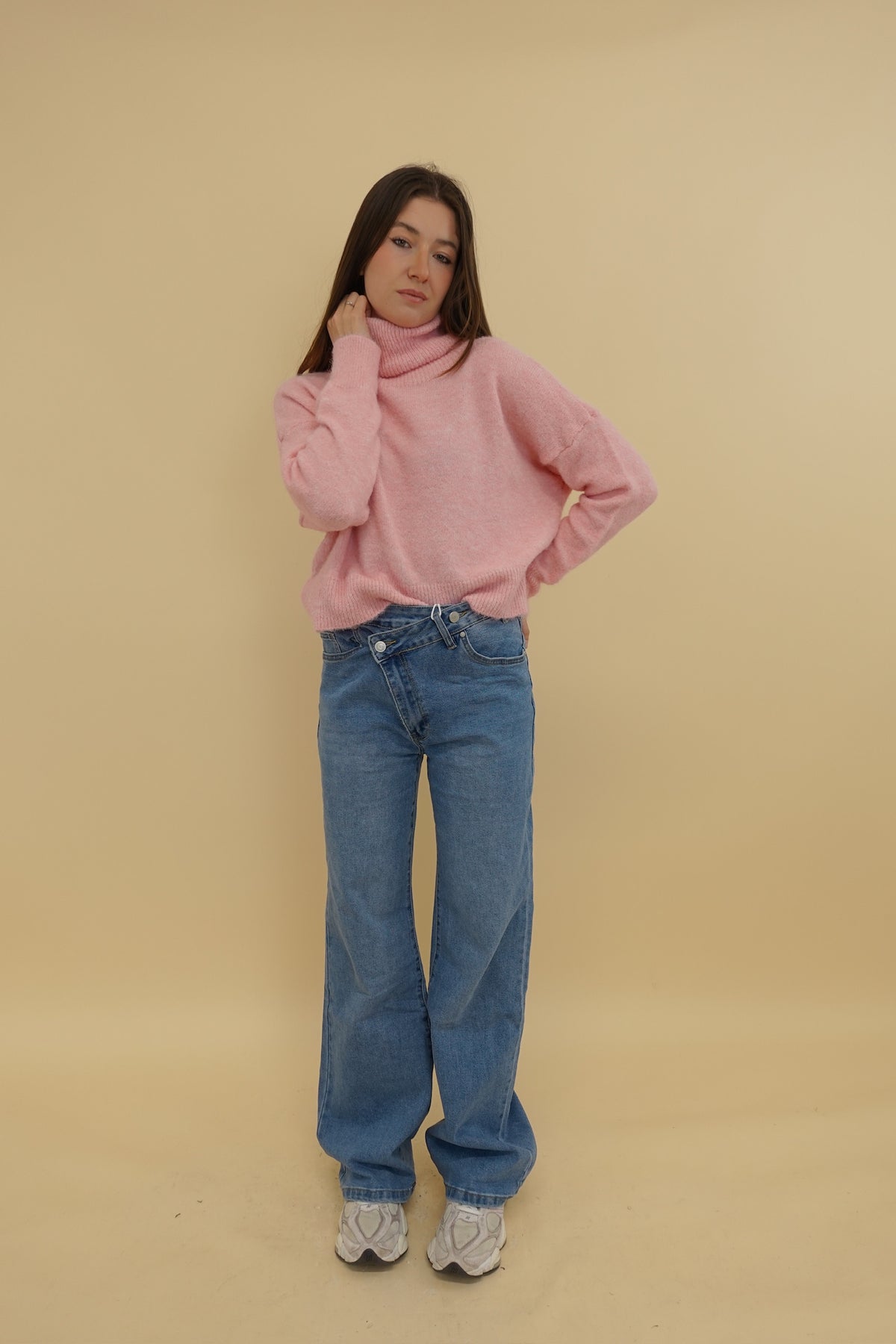 Maglione Total Pink