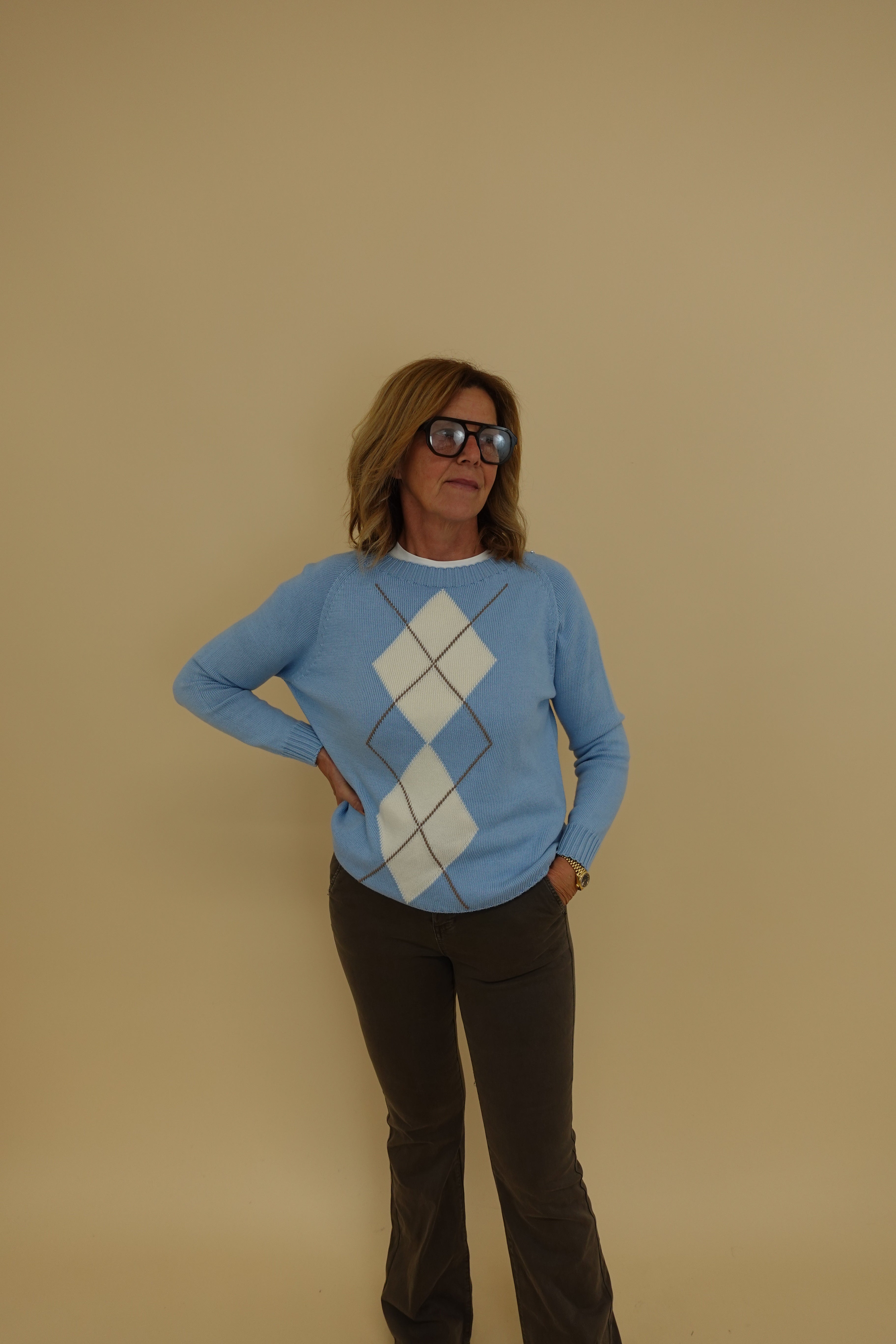 Maglione Stefania Azzurro