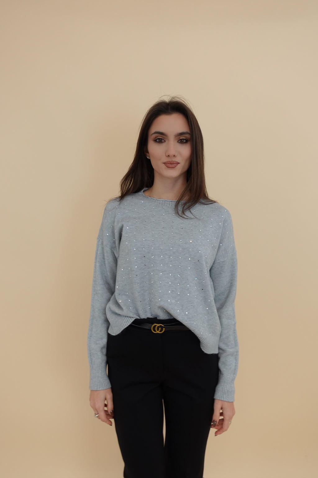 Maglione Samuela Grigio