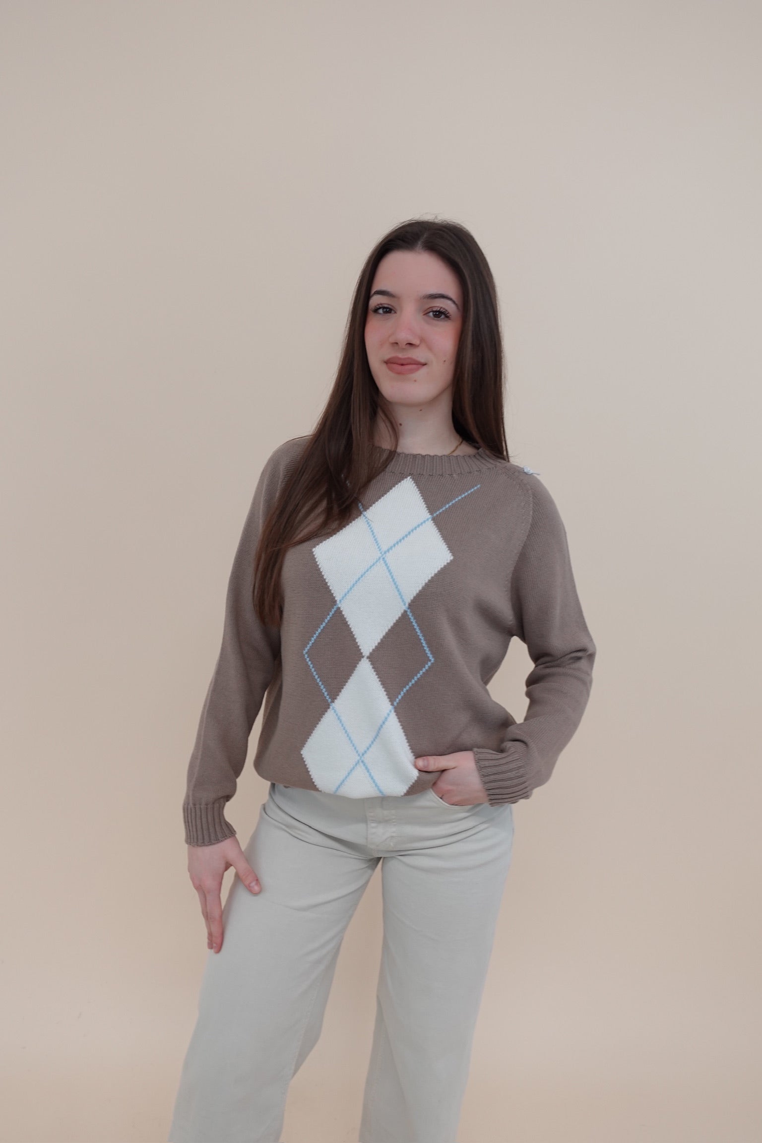 Maglione Stefania Brown