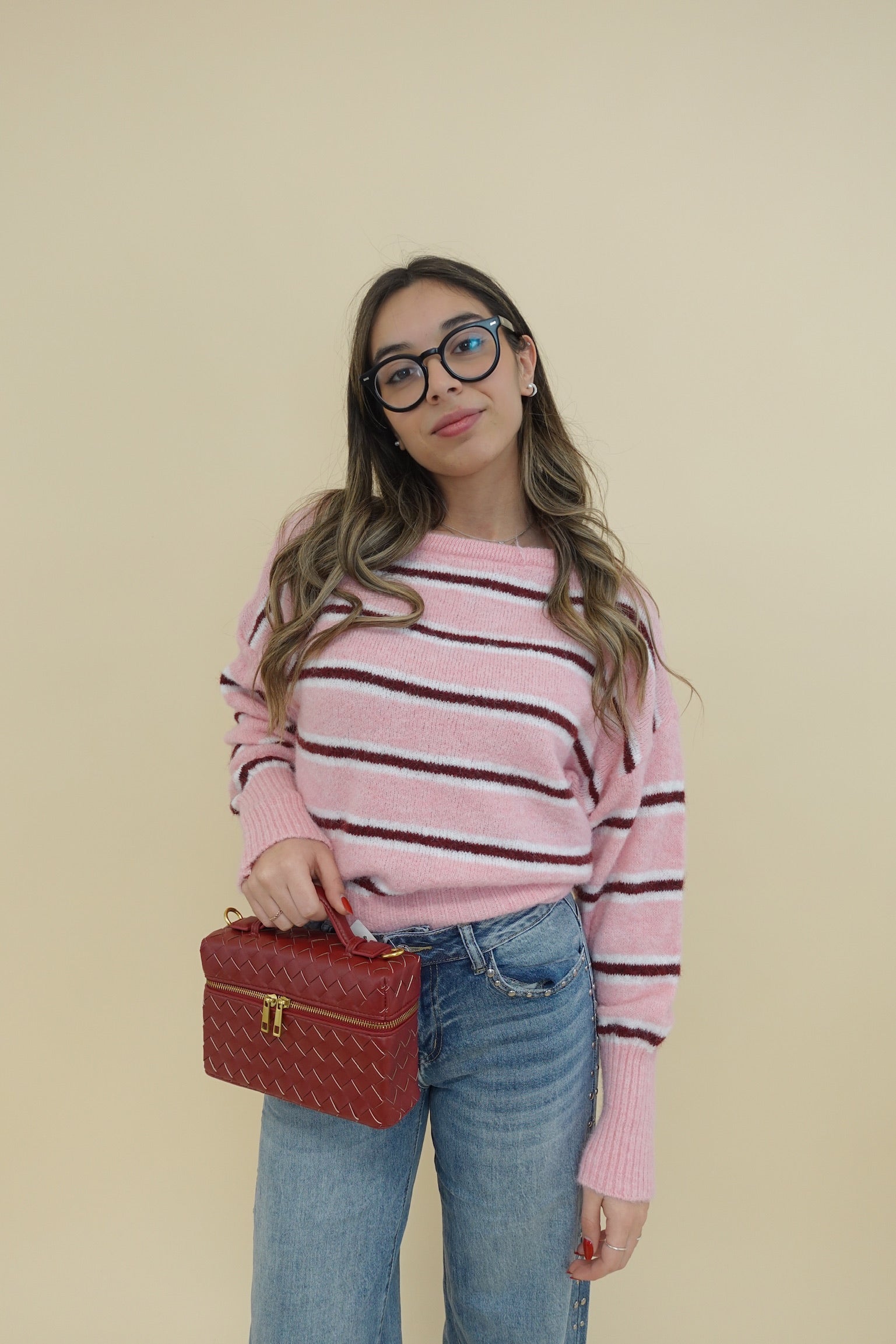 Maglia Beatrice Rosa