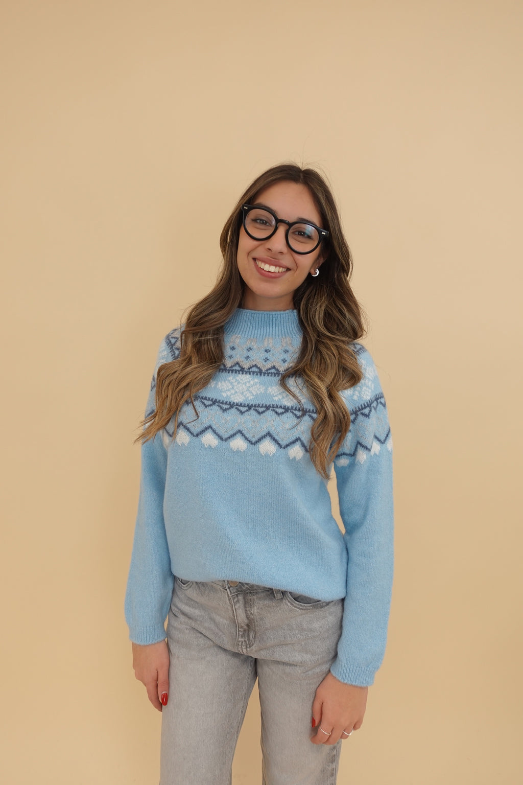 Maglione Snow Azzurro