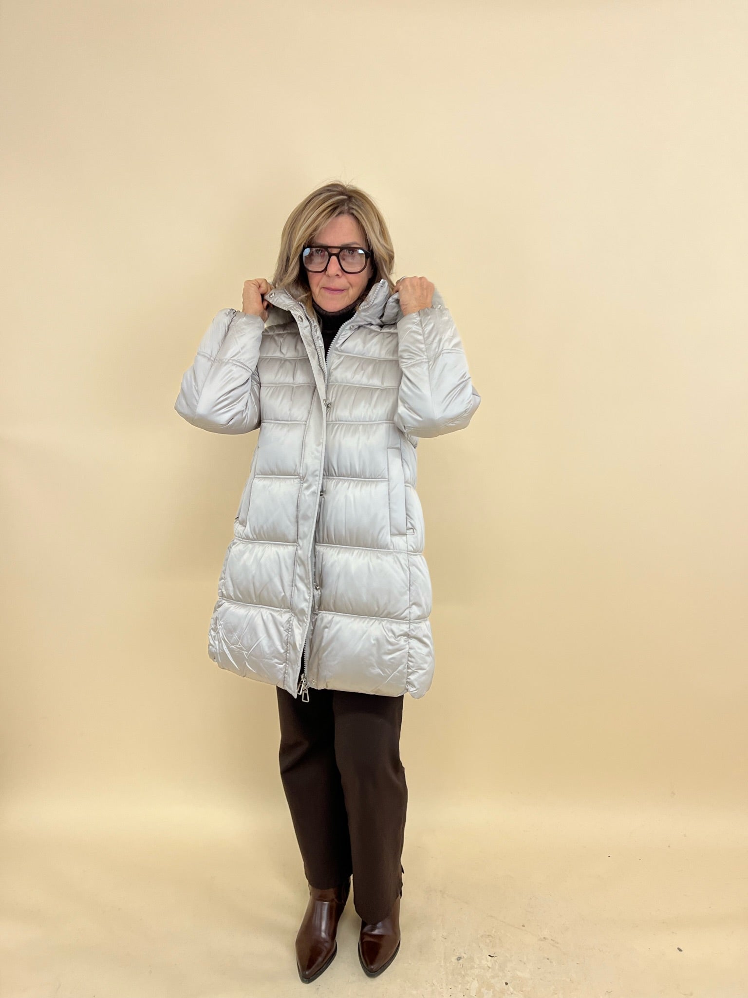 Piumino Lucrezia Beige