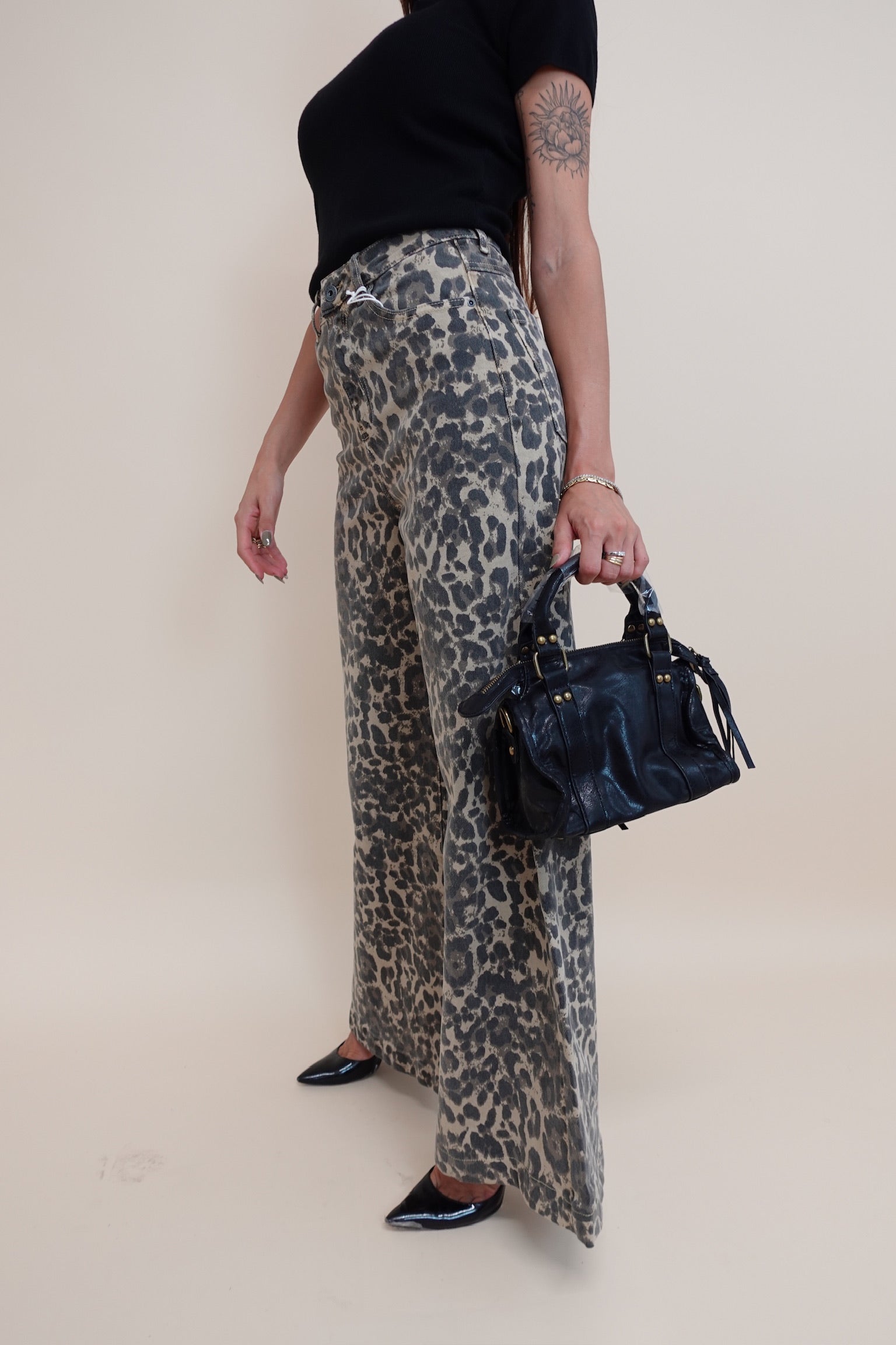 Jeans Leopardato