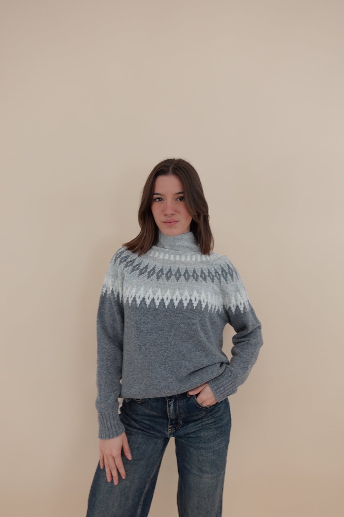 Maglione Livigno Grigio