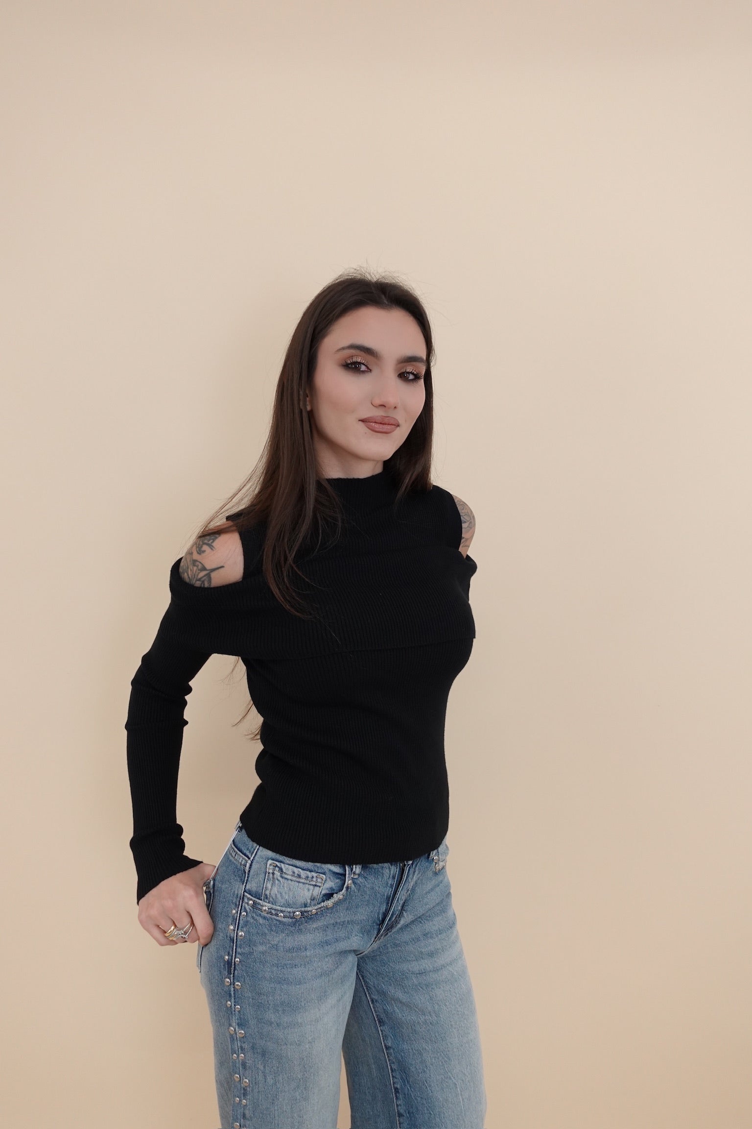 Maglione Antonella Nero