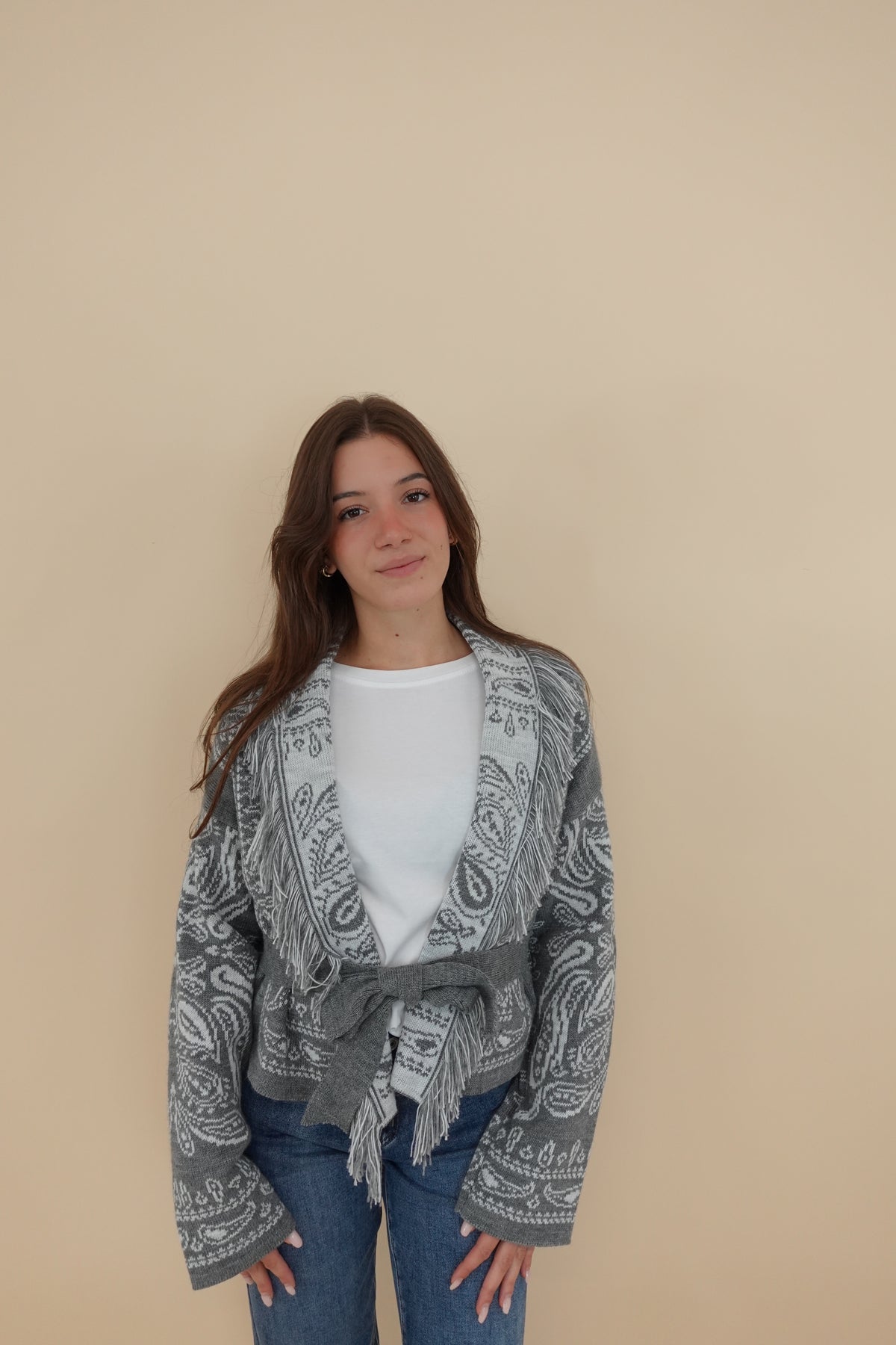 Cardigan Ortisei Grigio