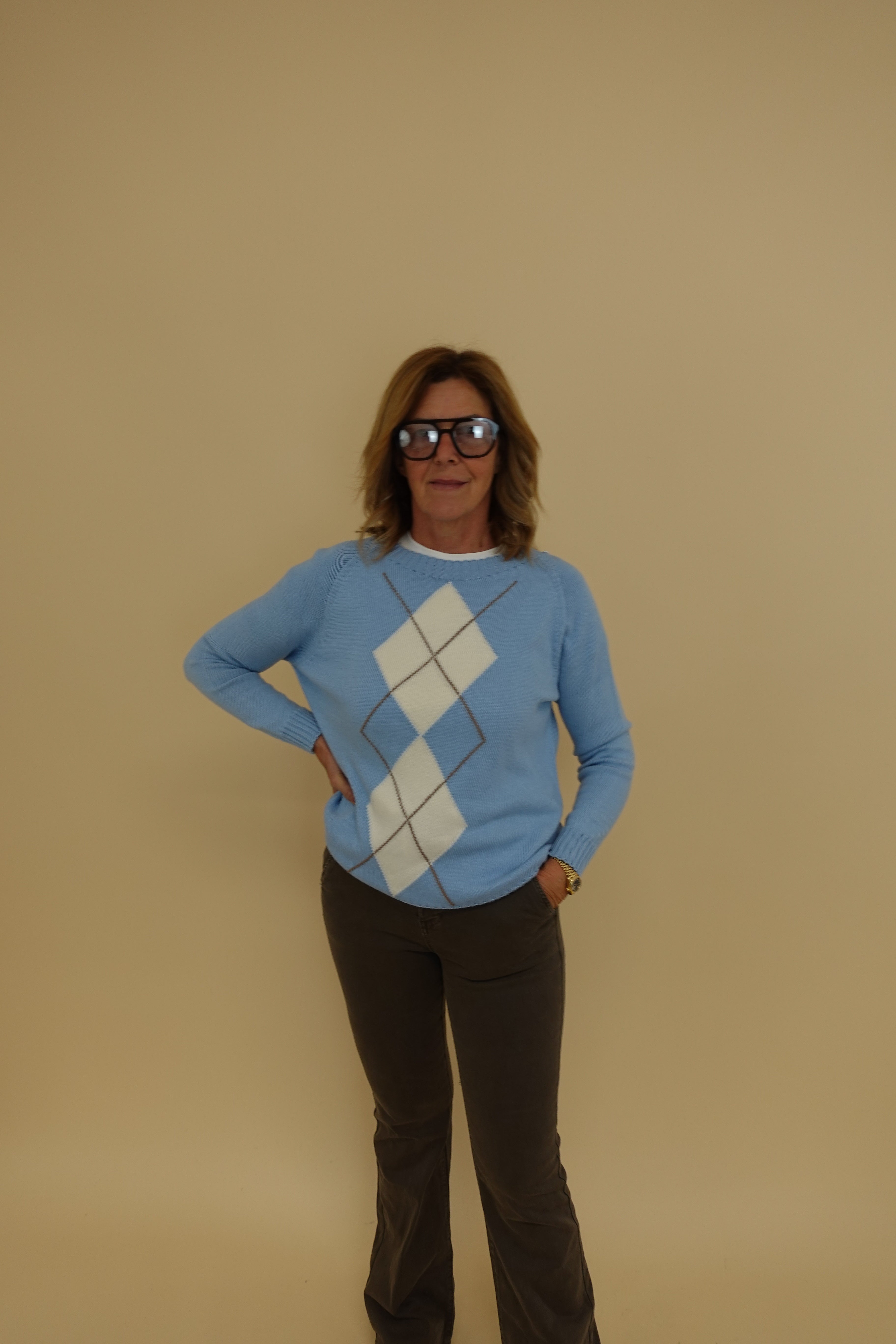 Maglione Stefania Azzurro