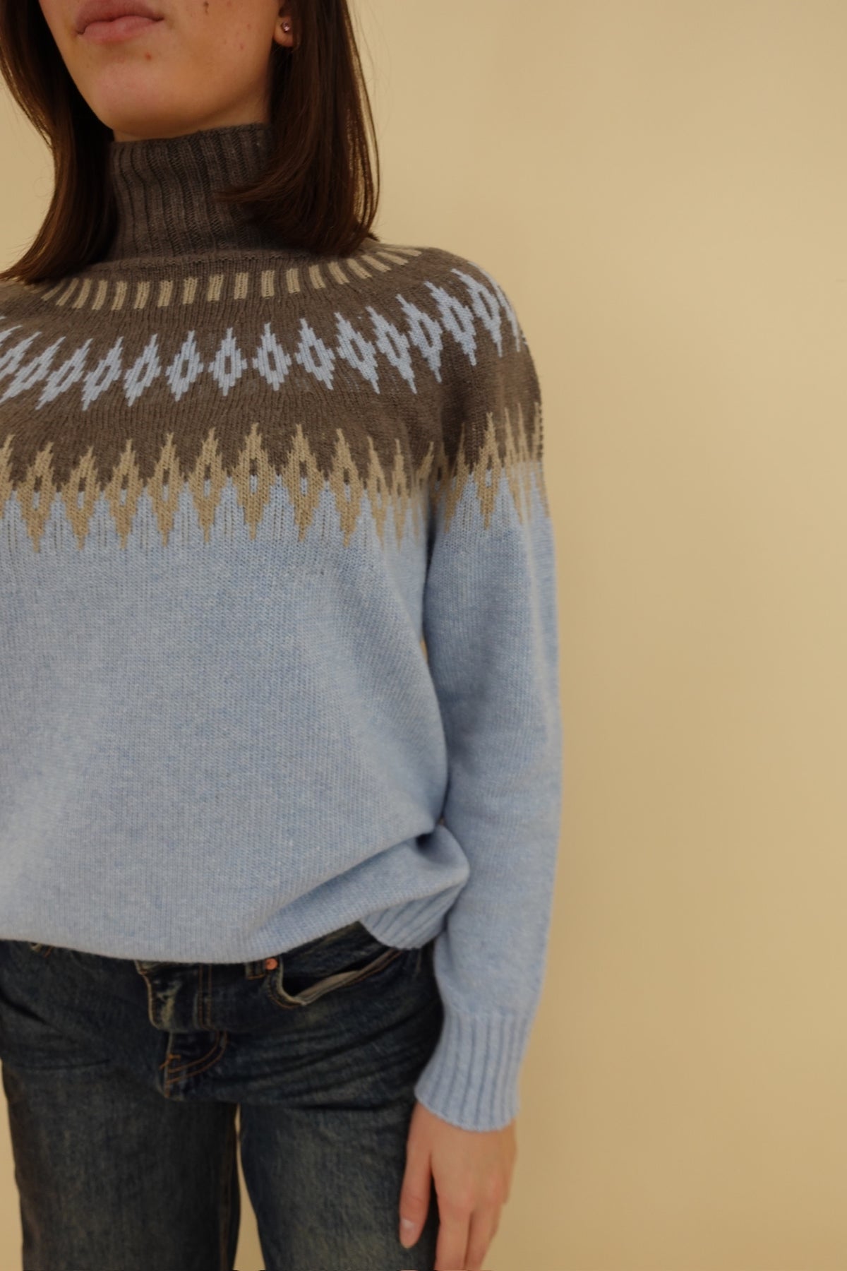 Maglione Livigno Azzurro