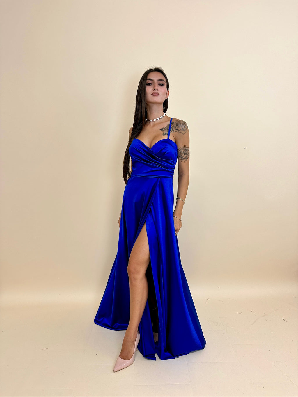 Abito Silvia Blu Elettrico